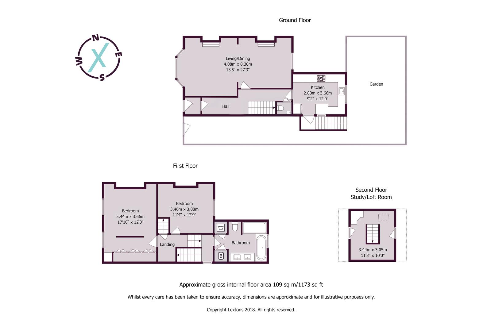 Floorplans For Hova Villas, Hove