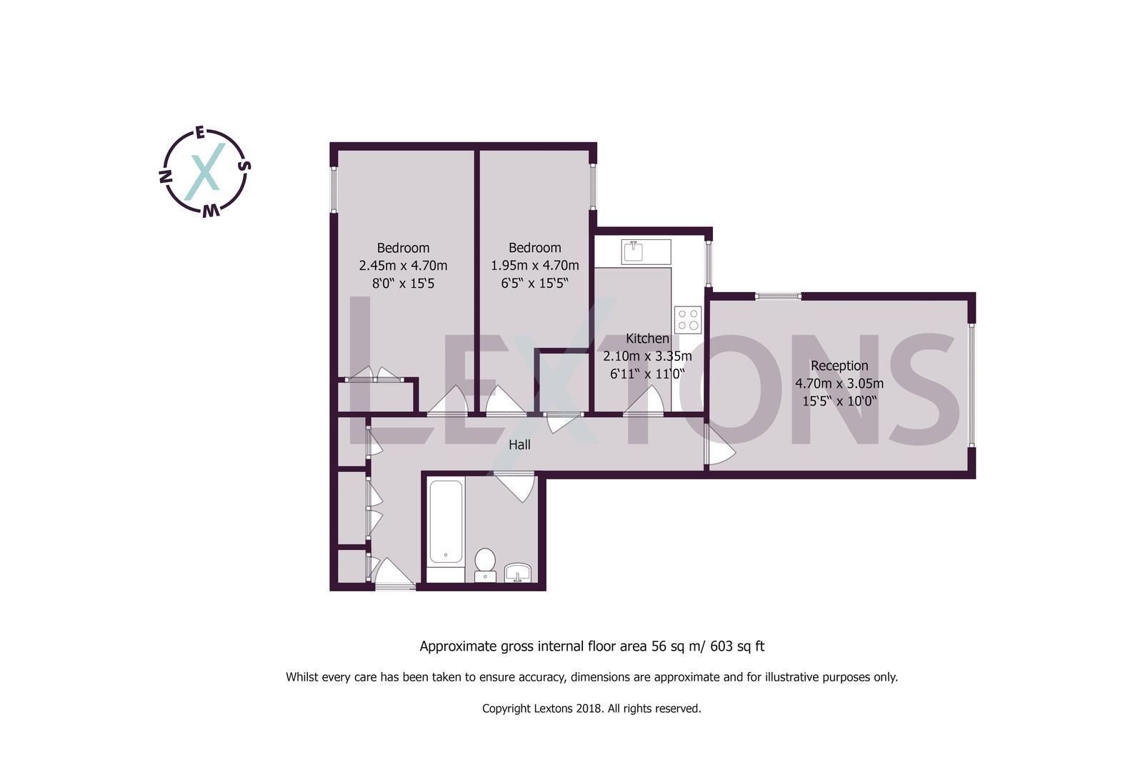 Floorplans For Wilbury Avenue, Hove