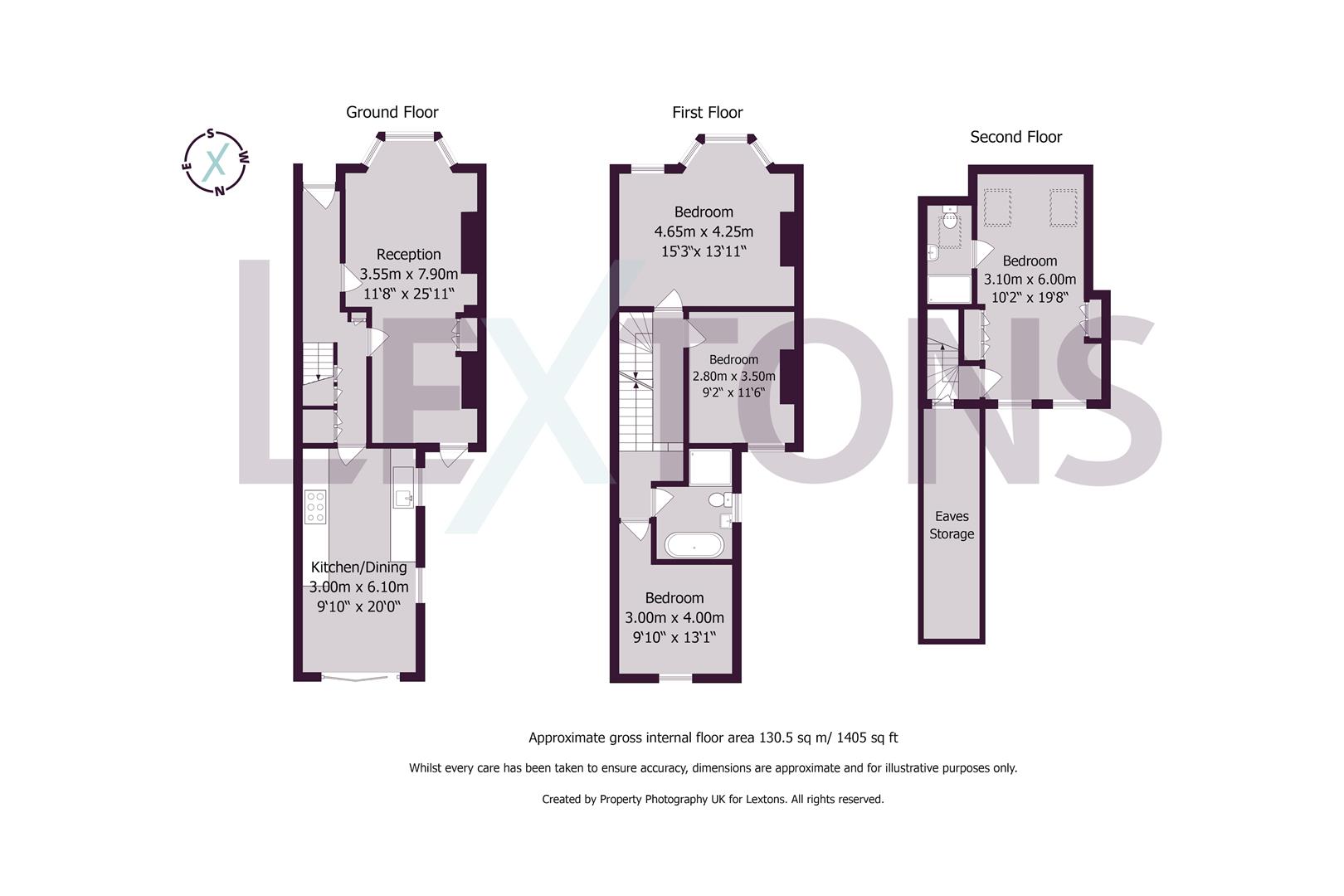 Floorplans For Landseer Road, Hove