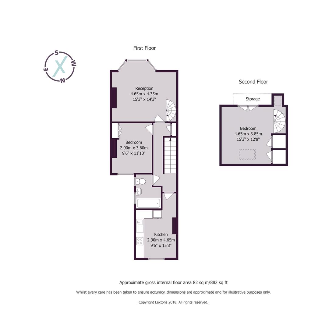 Floorplans For Frith Road, Hove
