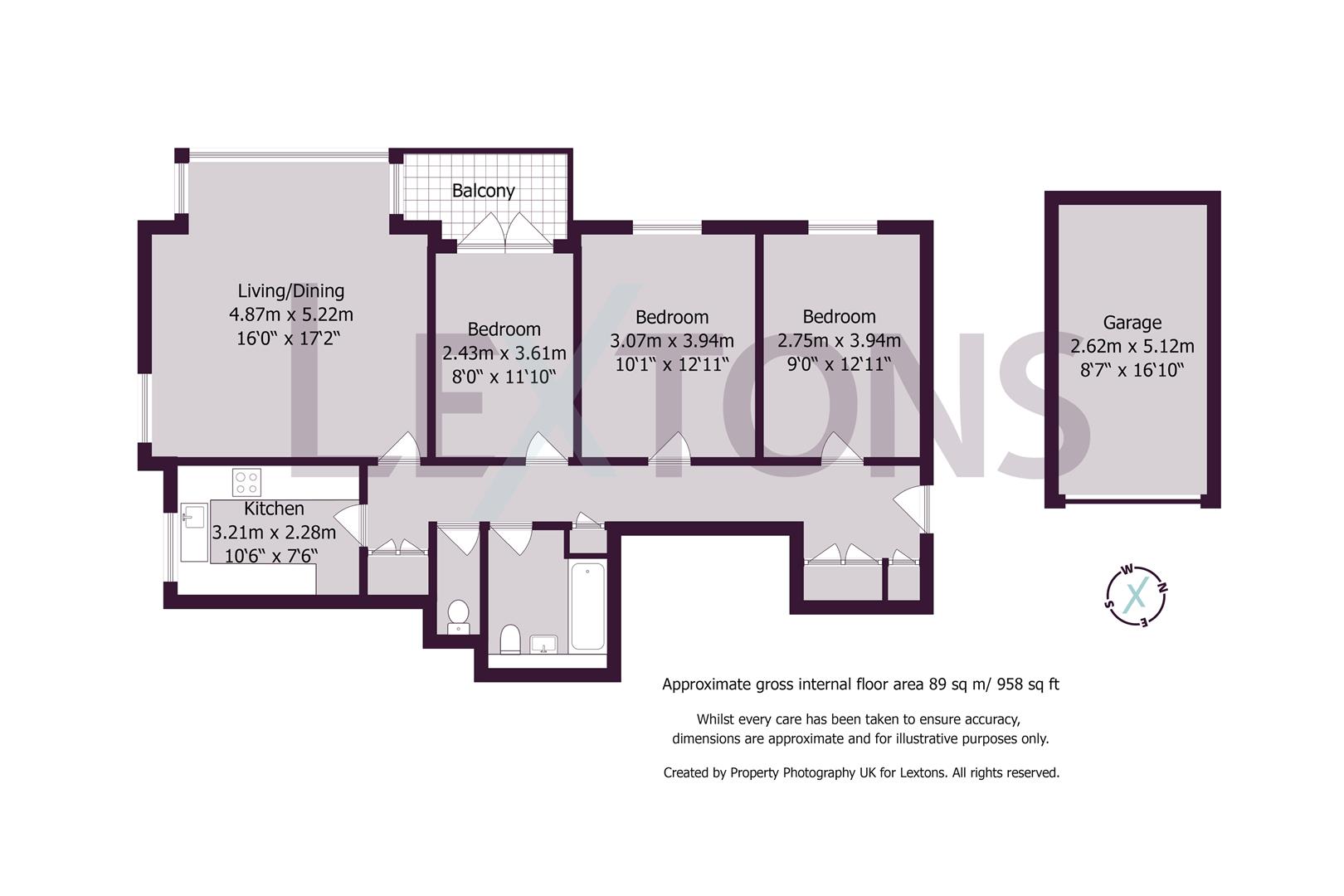 Floorplans For York Avenue, Hove