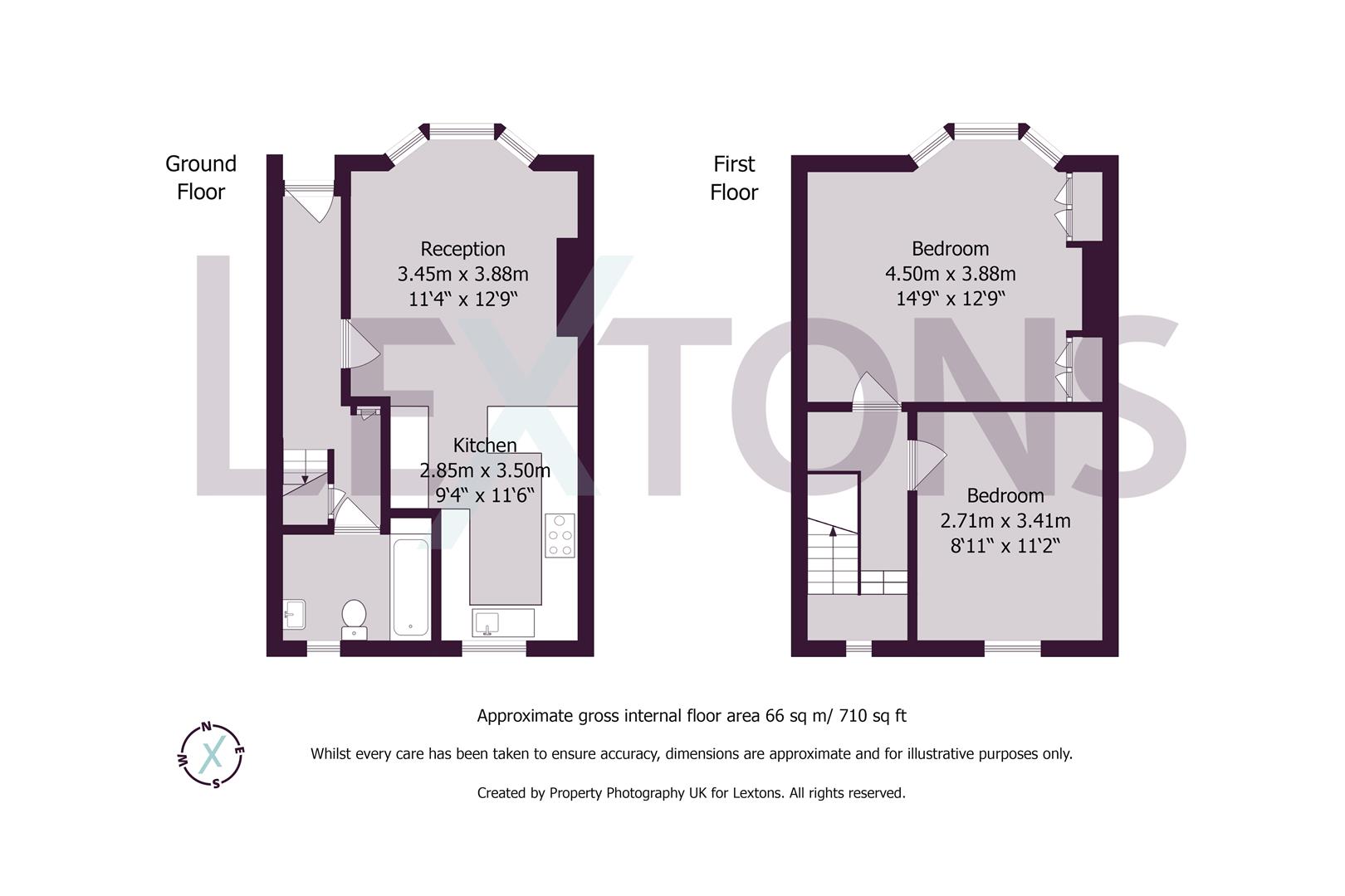 Floorplans For Livingstone Road, Hove