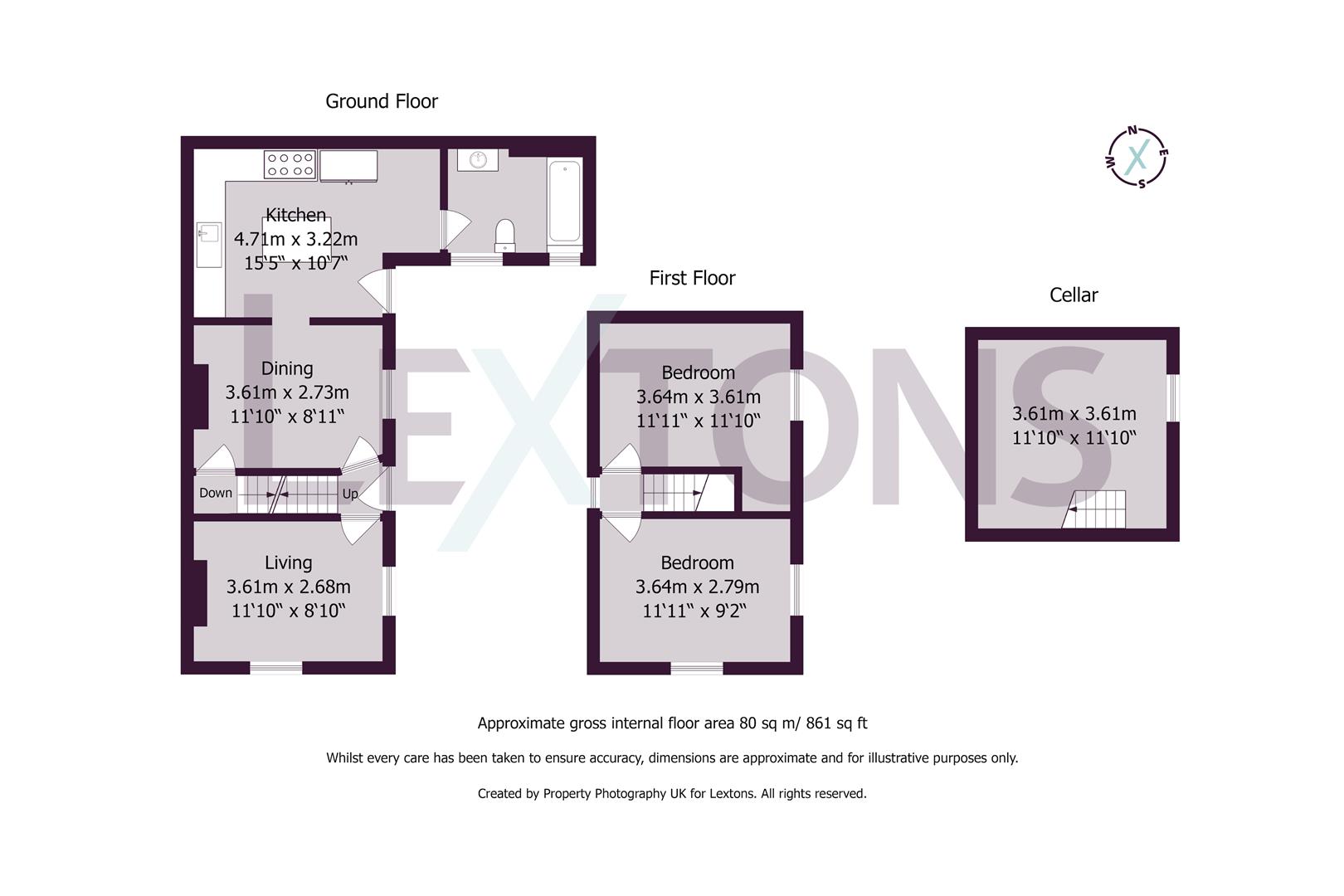 Floorplans For Alma Street, Lancing