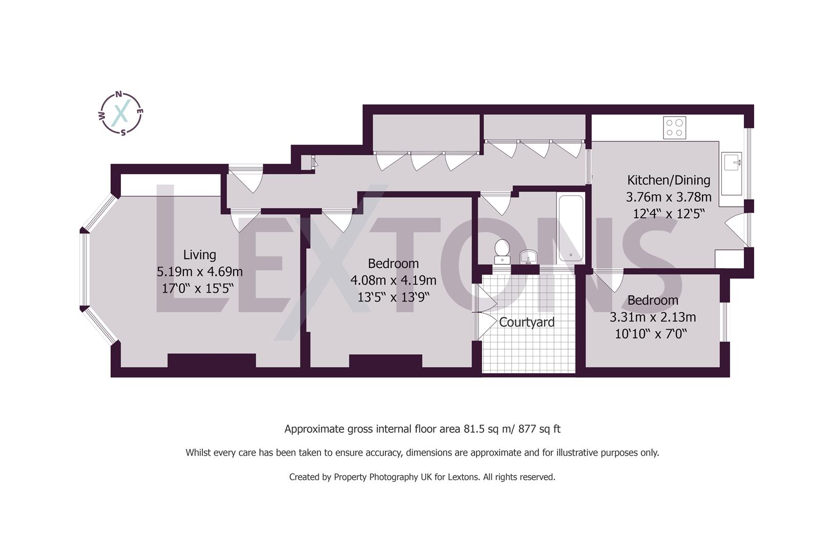 Floorplans For Westbourne Villas, Hove