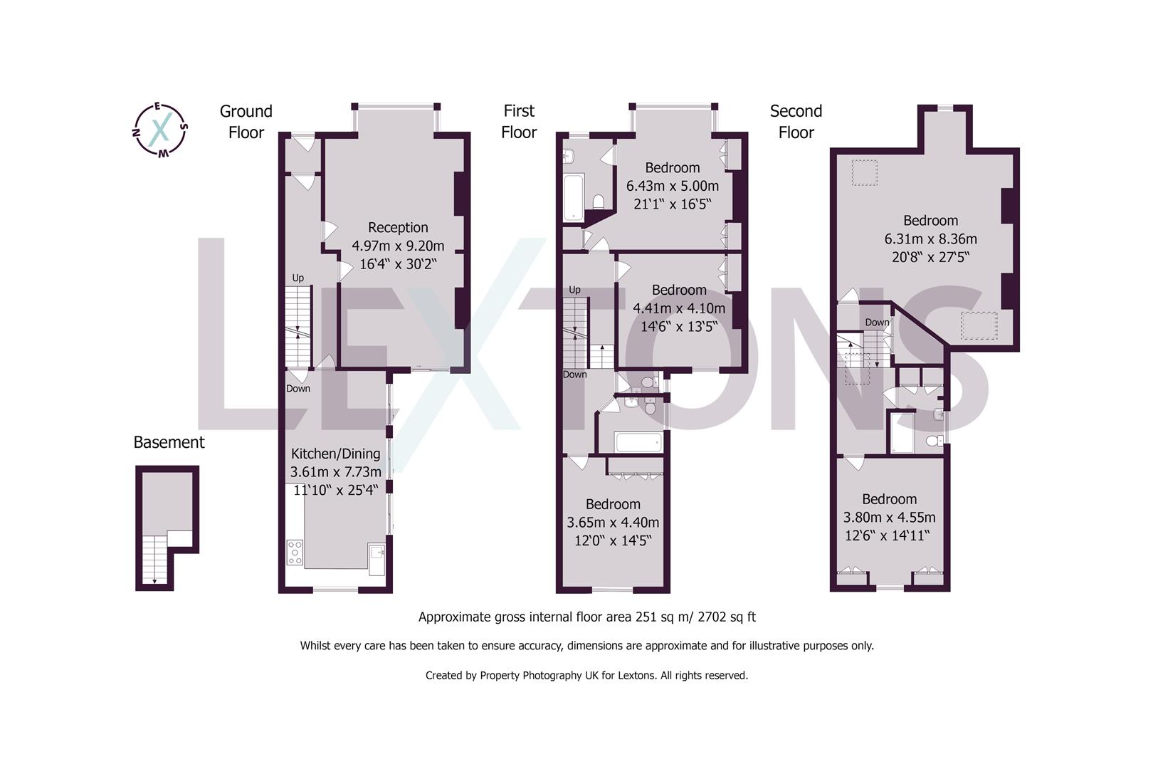 Floorplans For Sackville Gardens, Hove