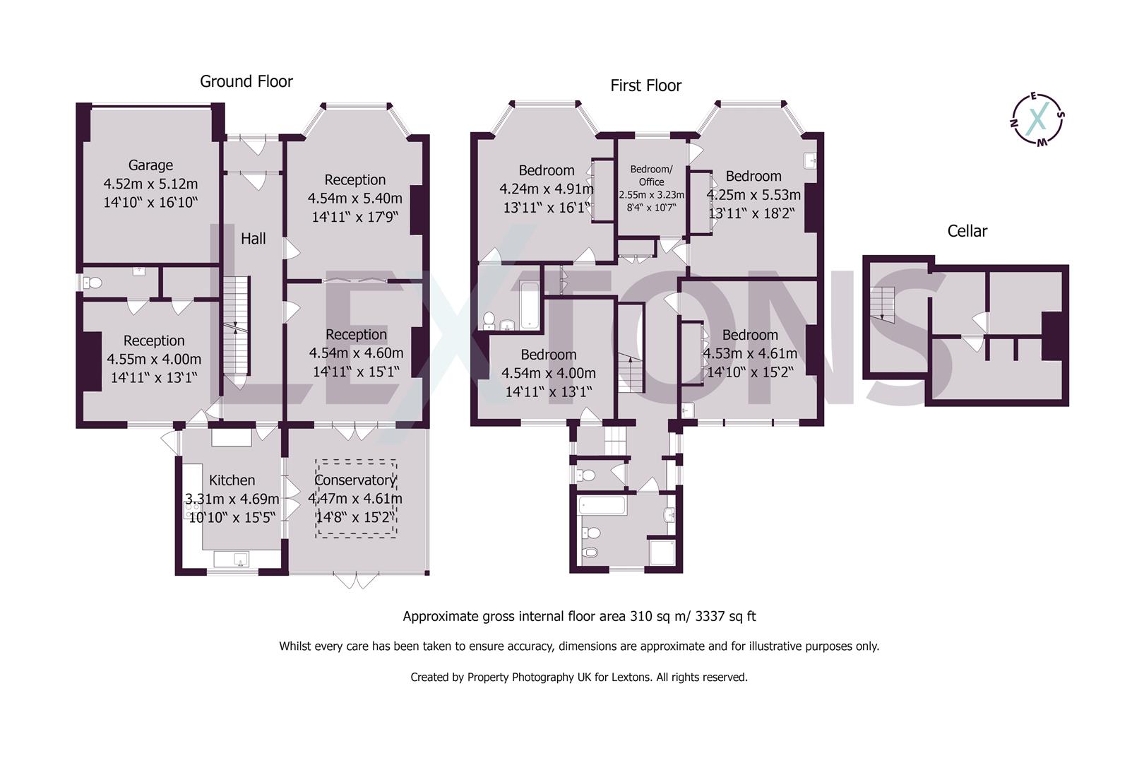Floorplans For Westbourne Villas, Hove