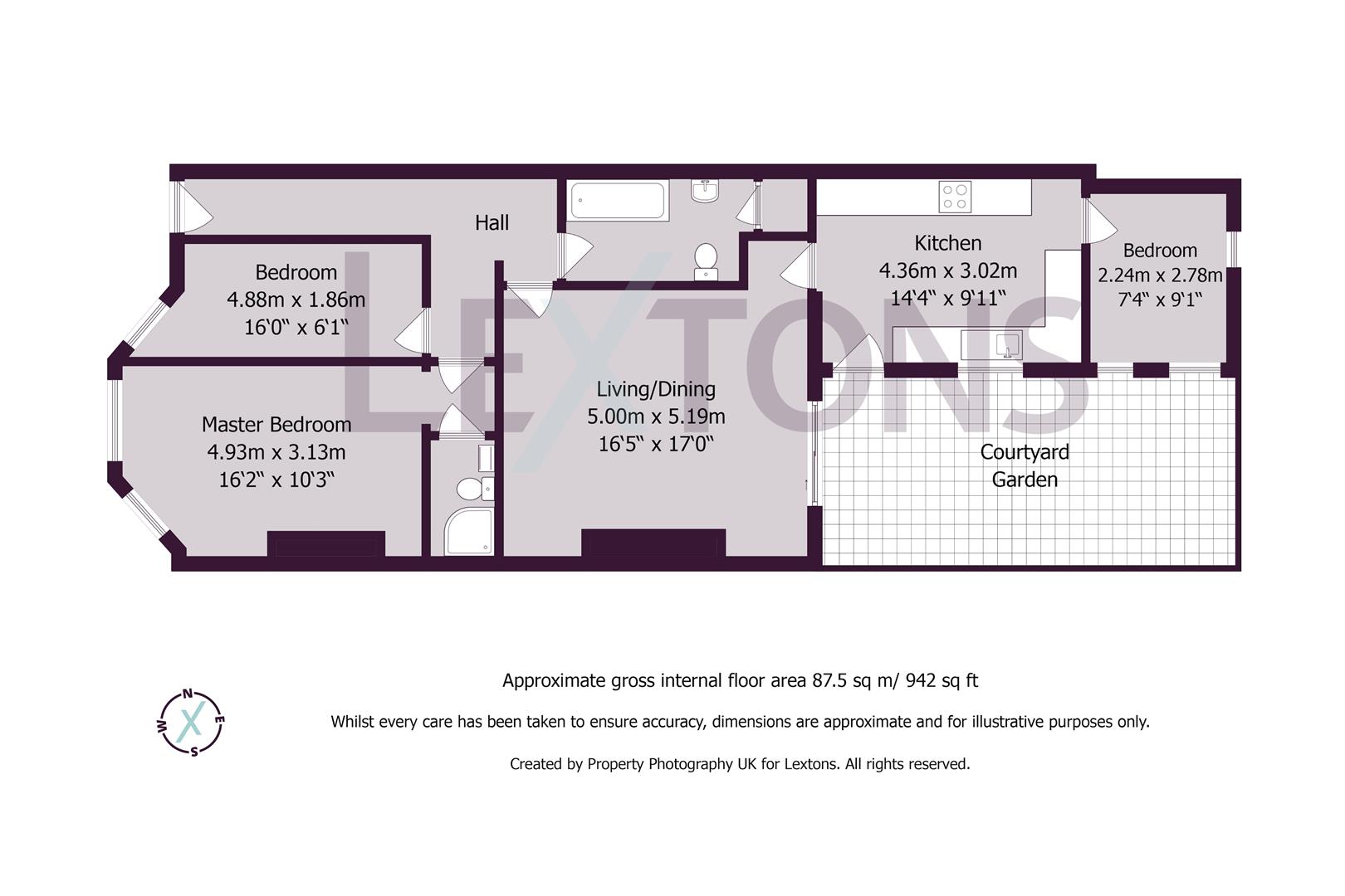 Floorplans For Holland Road, Hove