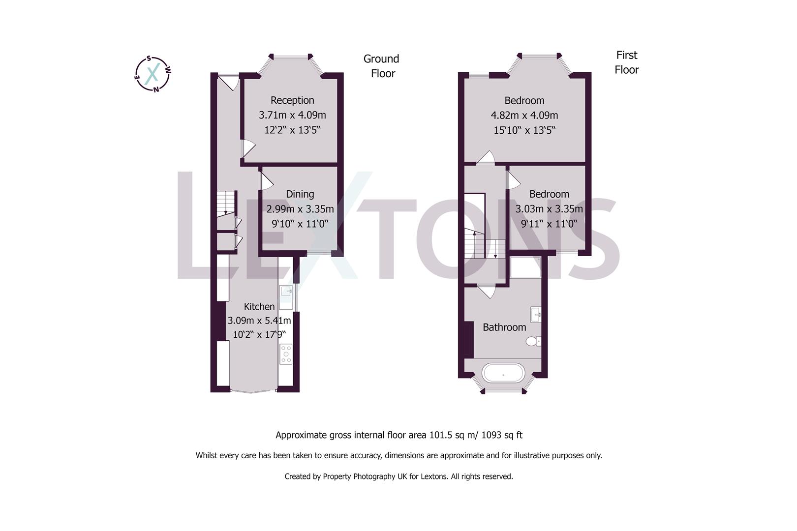 Floorplans For Marine Avenue, Hove