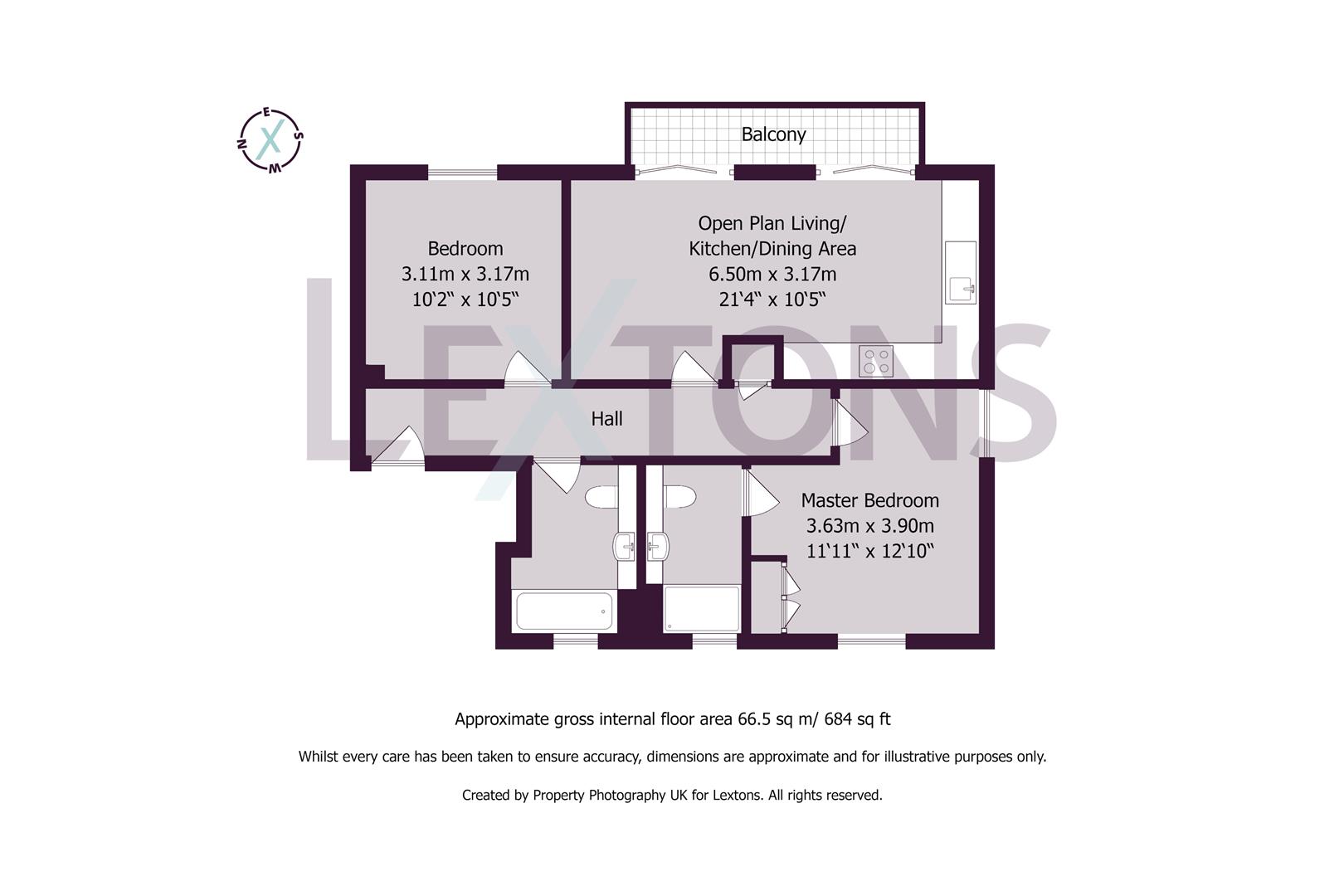 Floorplans For Montefiore Road, Hove