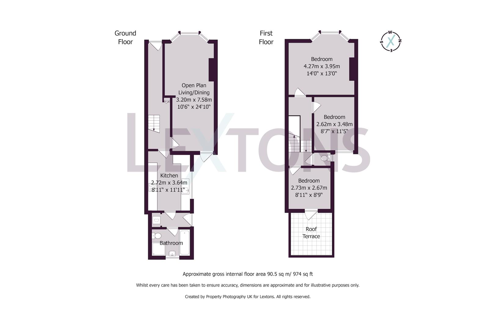 Floorplans For Rutland Road, Hove