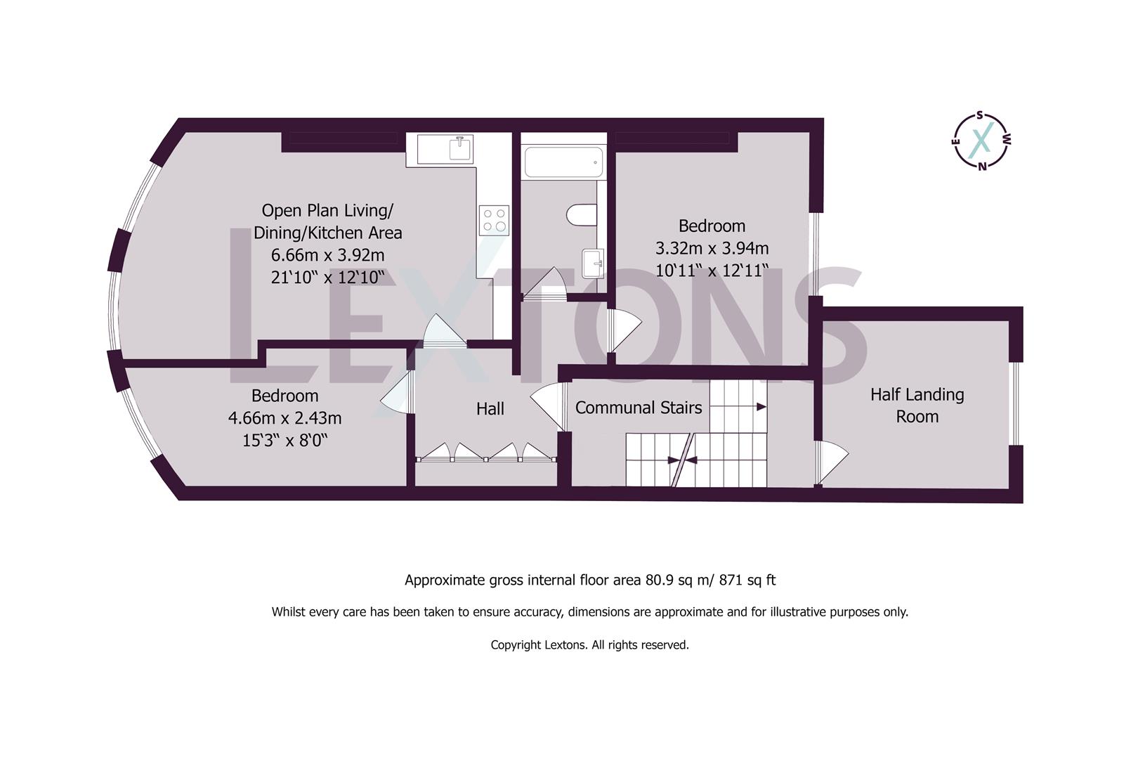 Floorplans For Brunswick Place, Hove