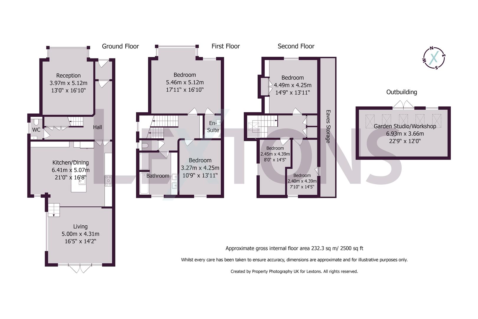 Floorplans For Lawrence Road, Hove