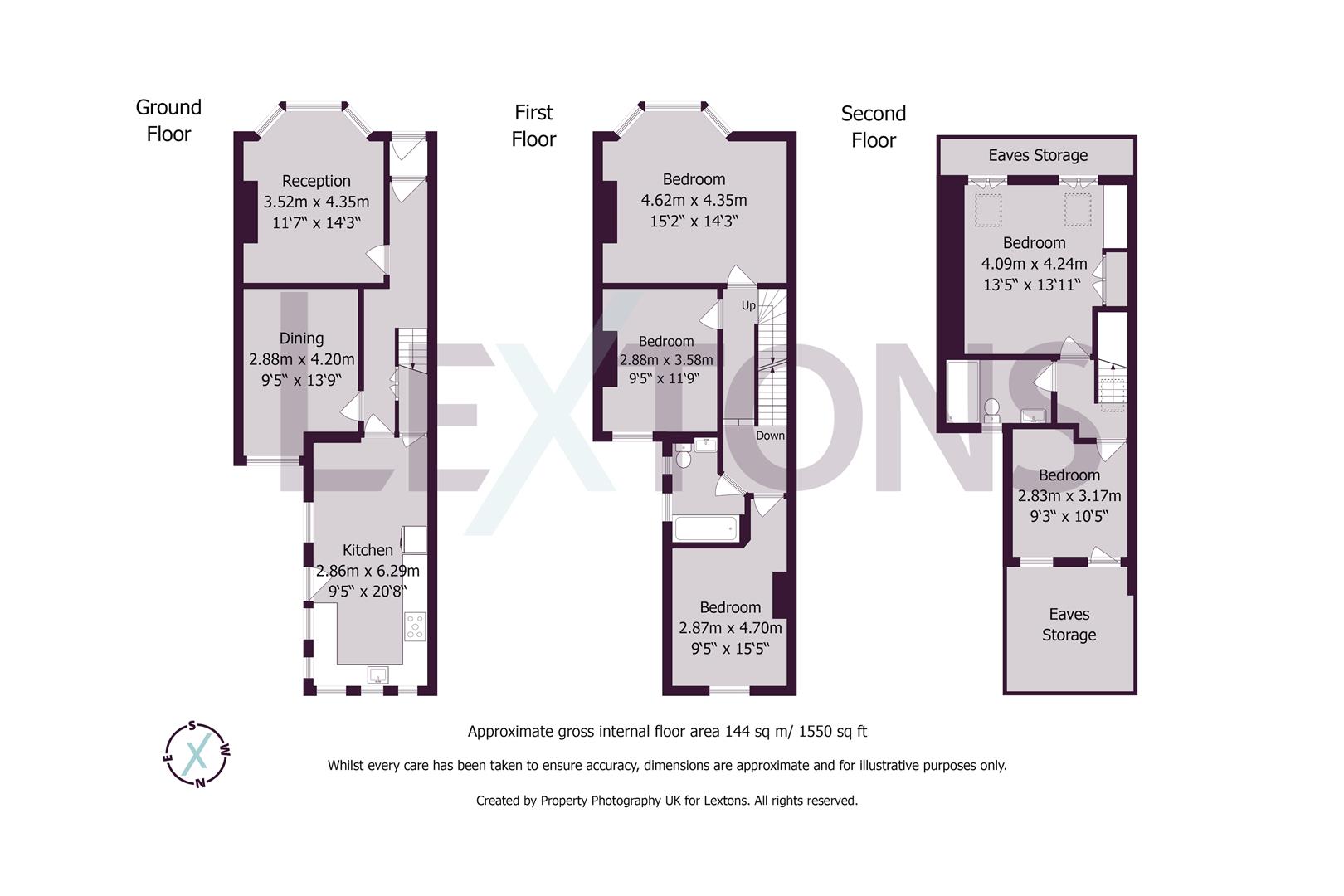 Floorplans For Frith Road, Hove