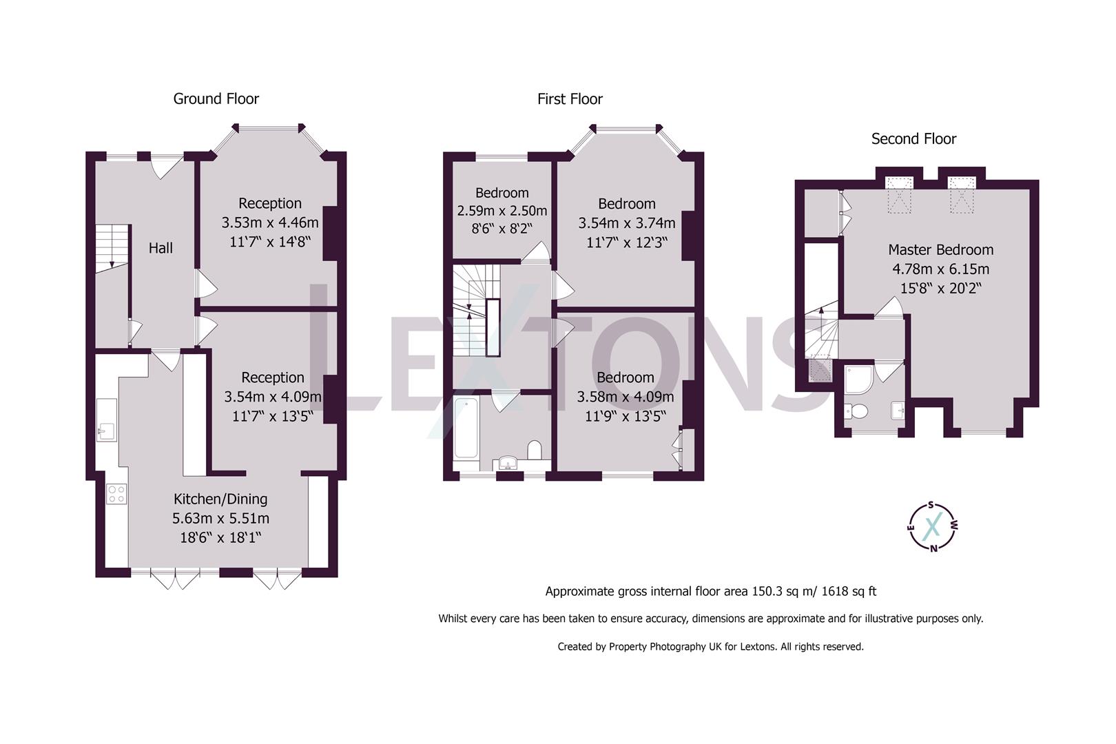 Floorplans For Marmion Road, Hove