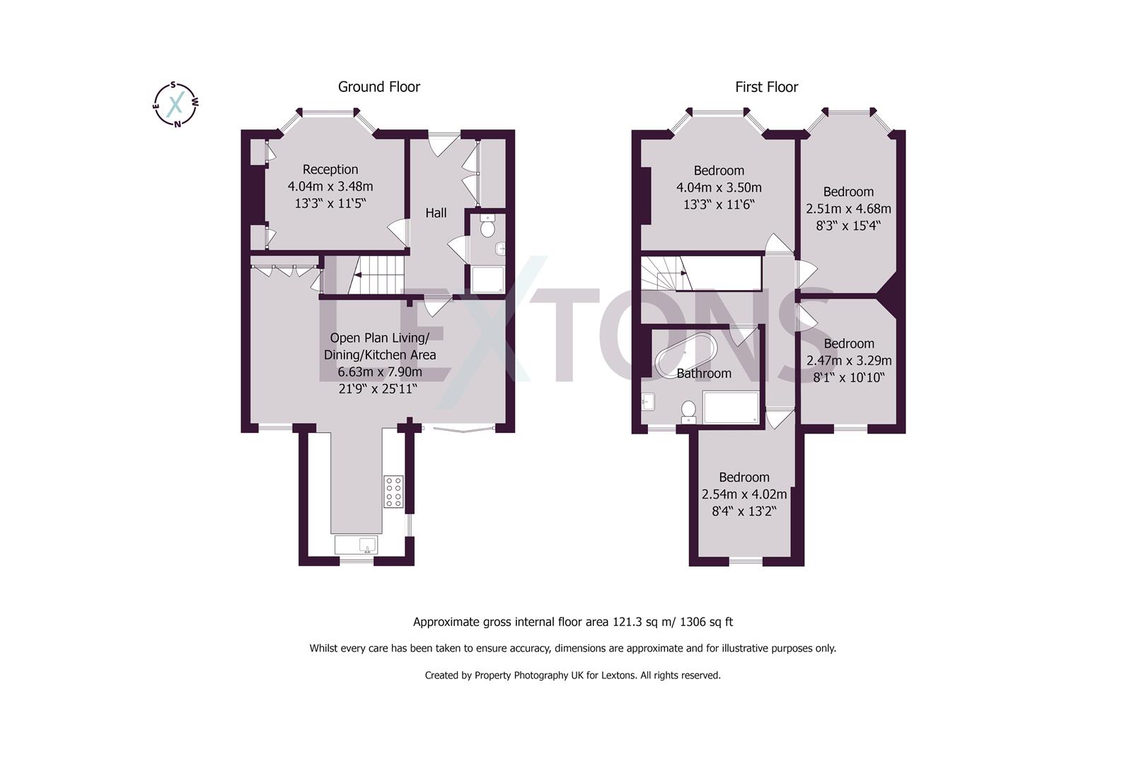 Floorplans For Coleridge Street, Hove