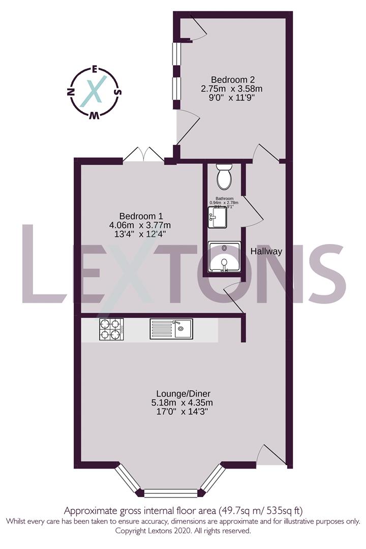 Floorplans For Hova Villas, Hove