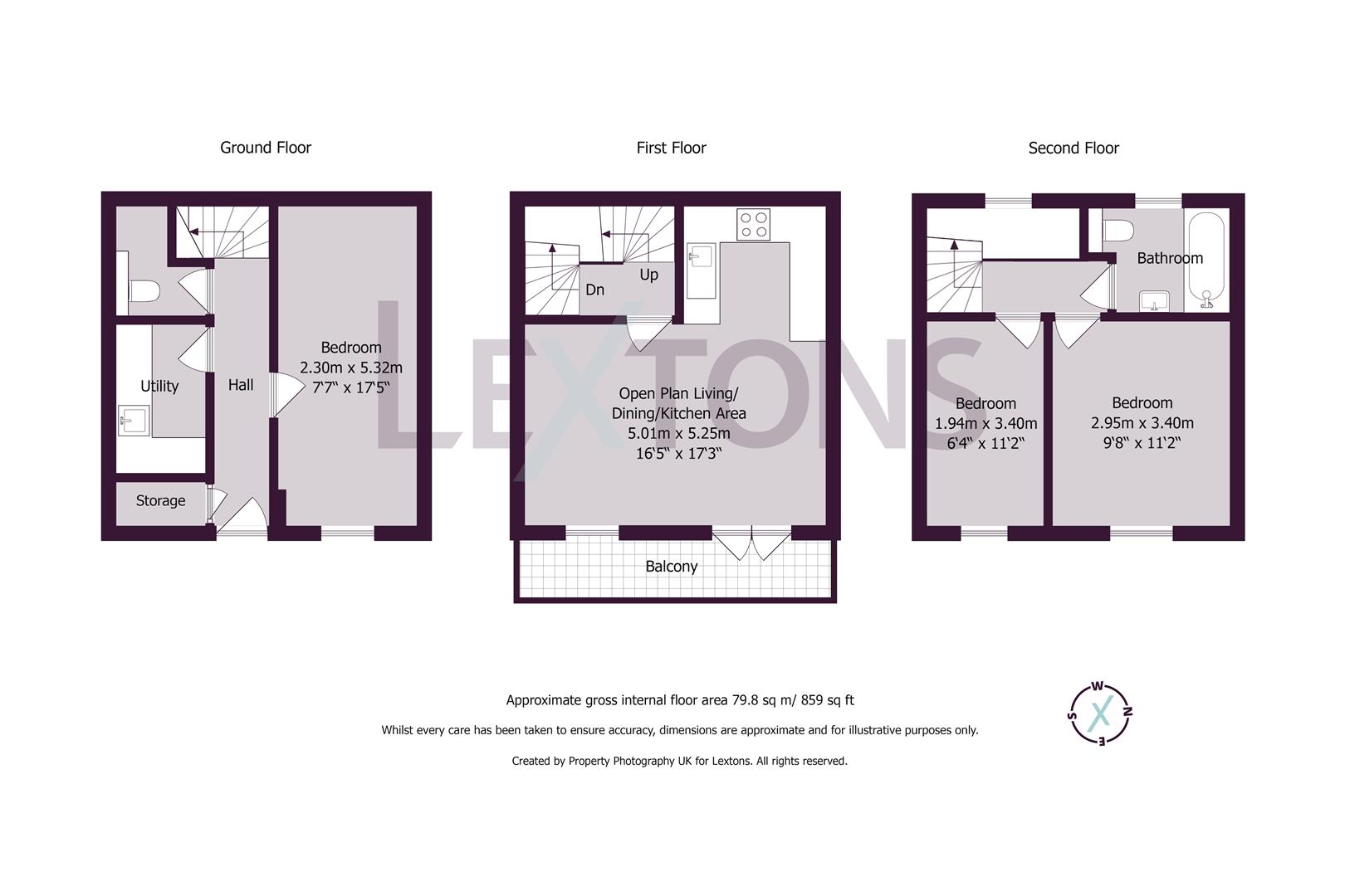 Floorplans For Wynnes Mews, Hove