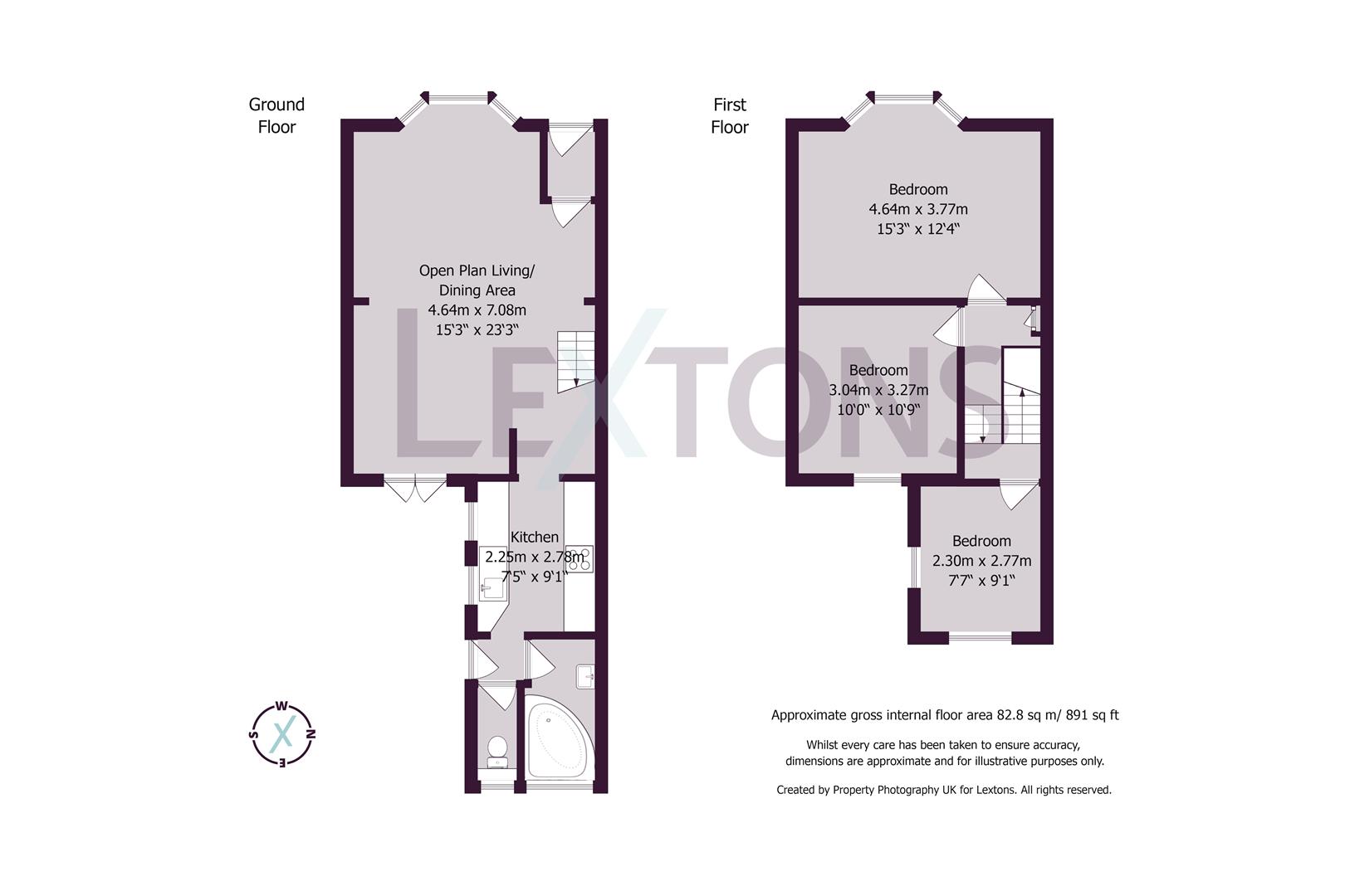 Floorplans For Church Road, Portslade, Brighton