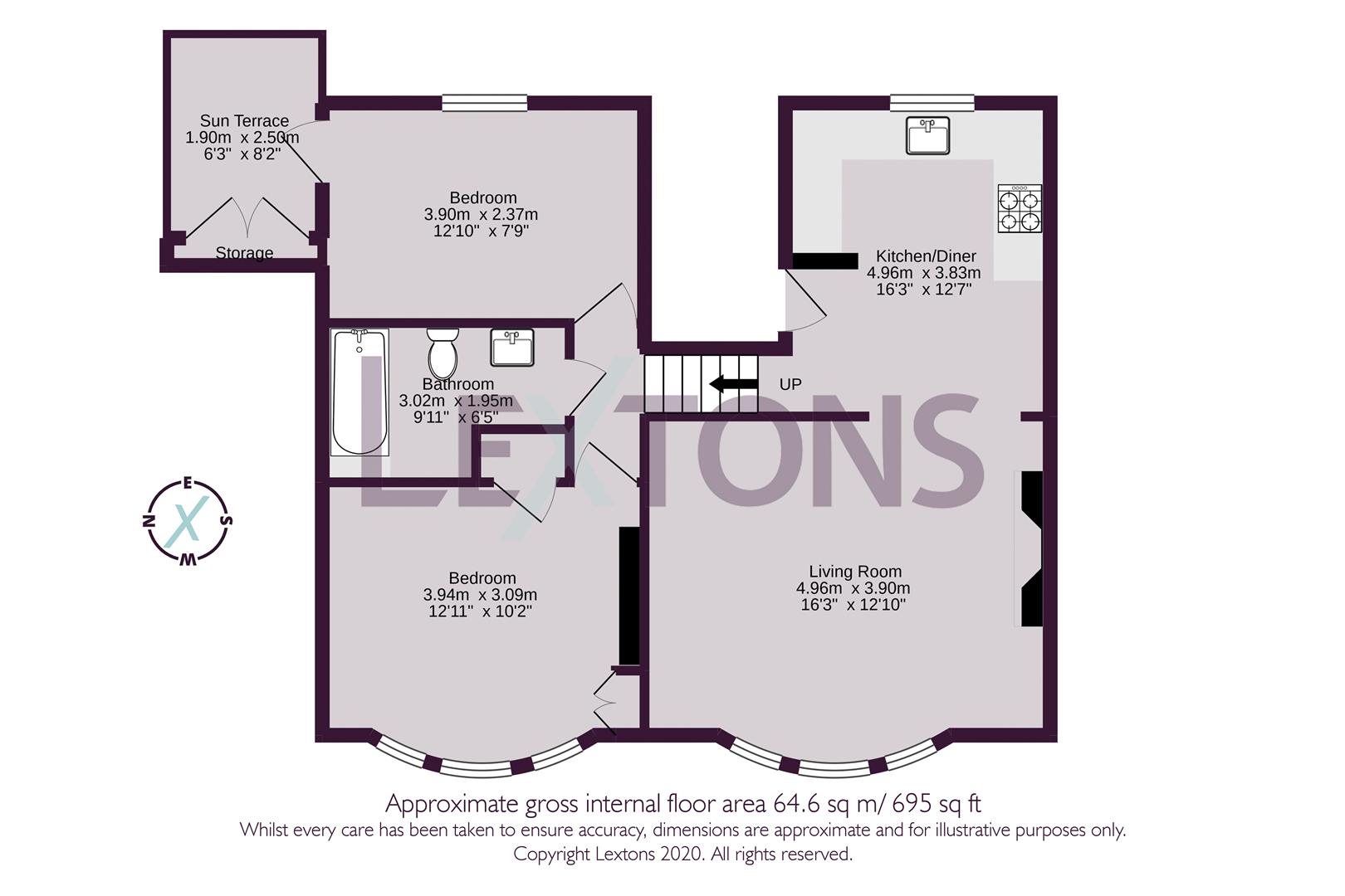 Floorplans For Waterloo Street, Hove