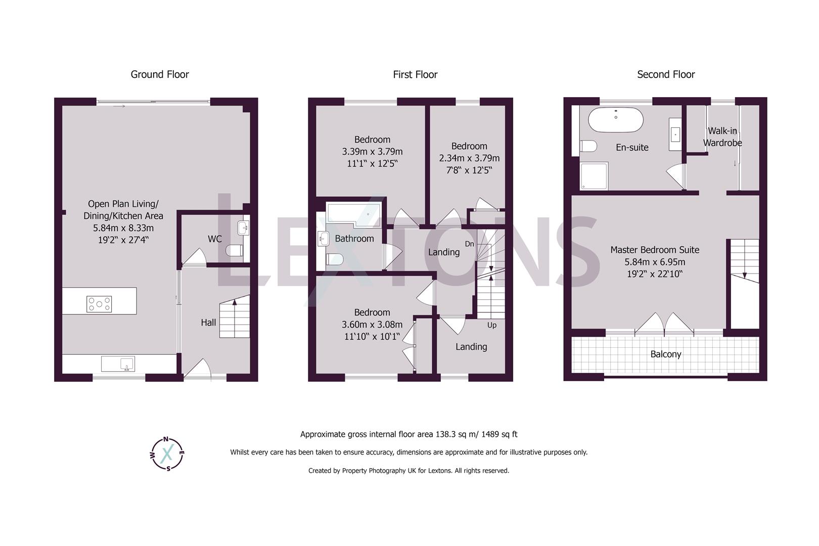 Floorplans For Kingsthorpe Road, Hove