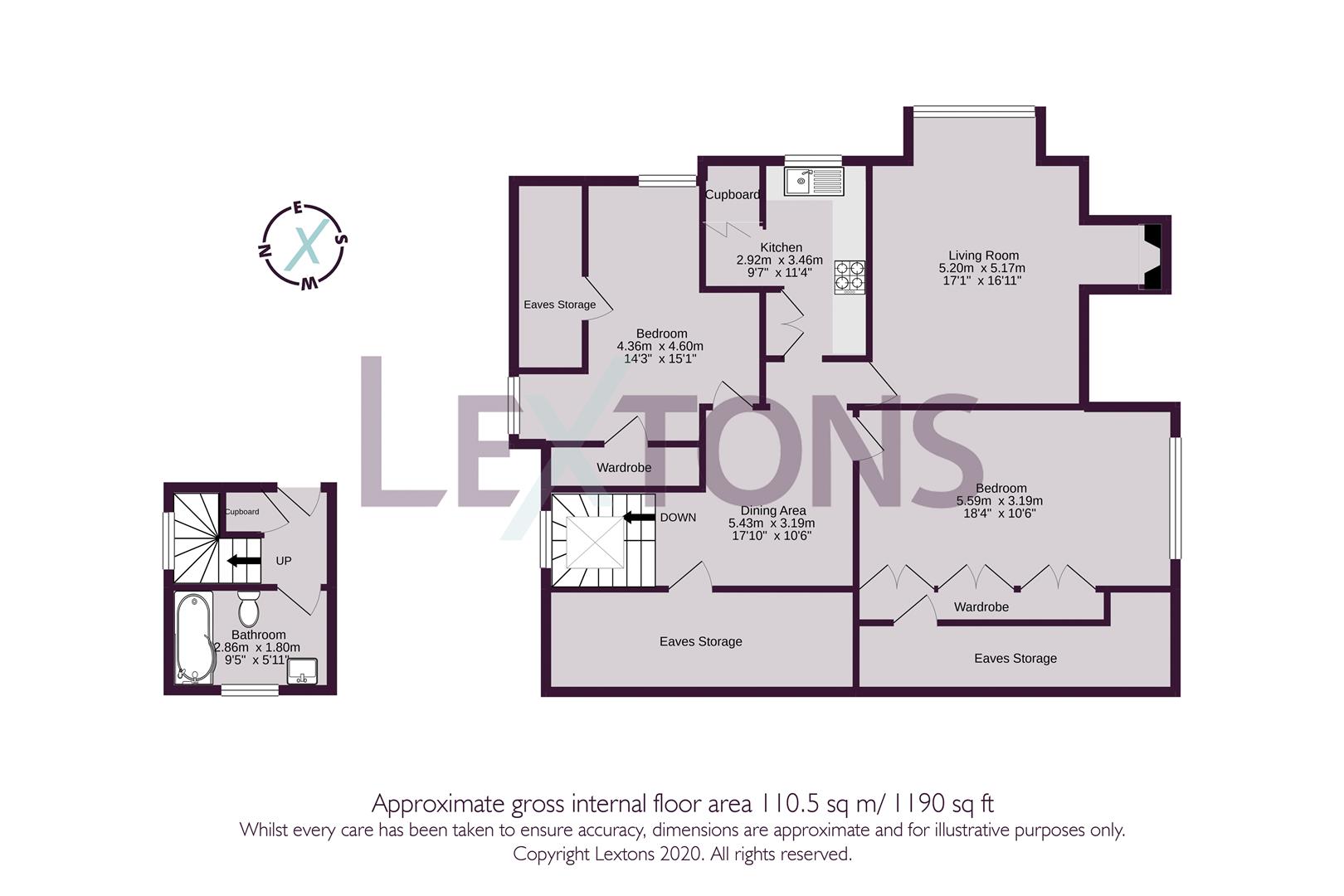 Floorplans For Wilbury Gardens, Hove