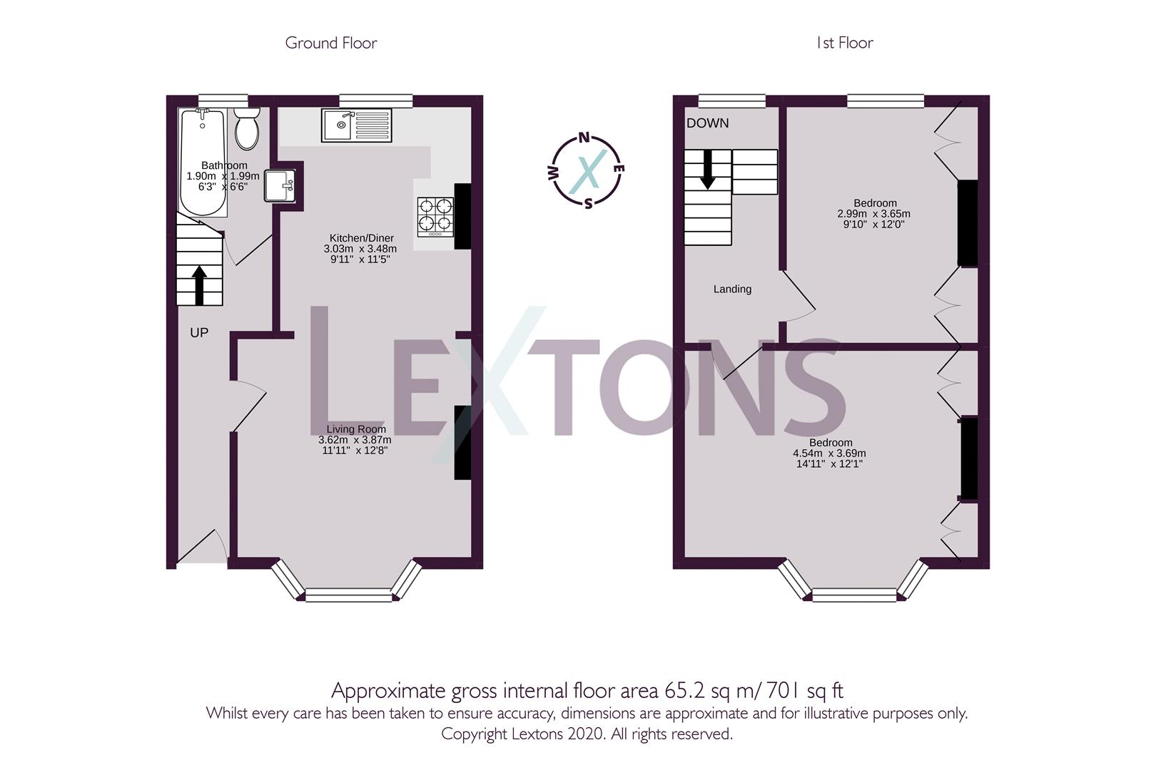 Floorplans For Livingstone Road, Hove