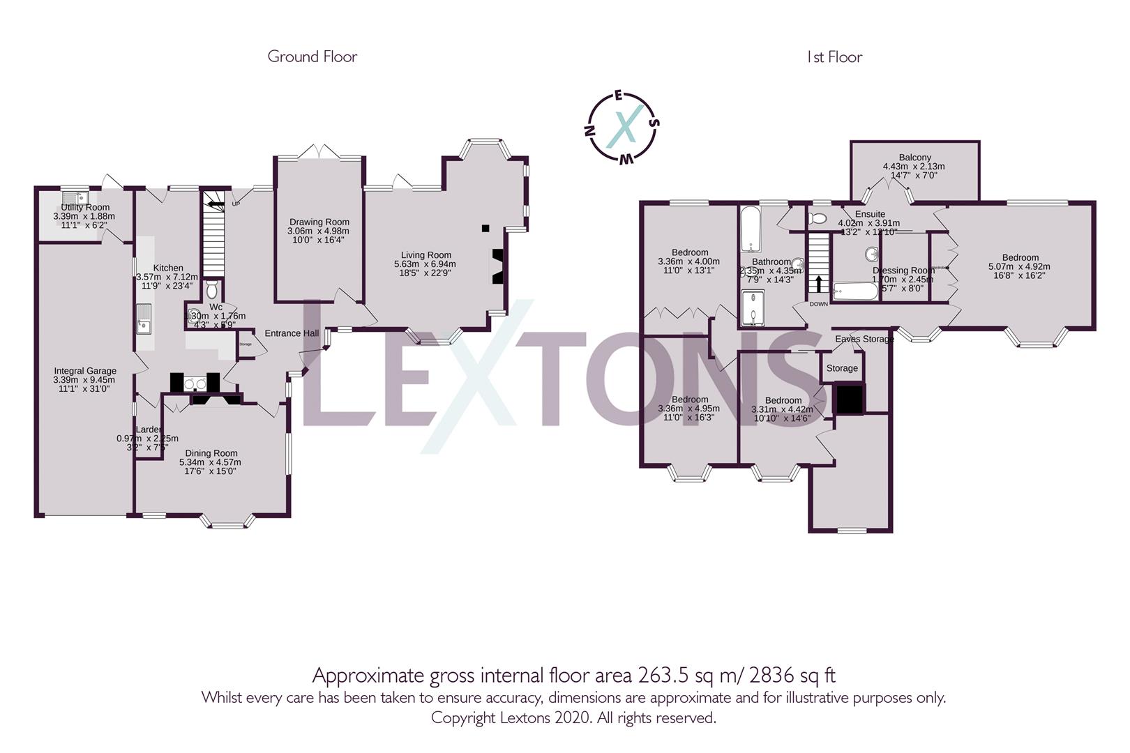 Floorplans For Shirley Drive, Hove