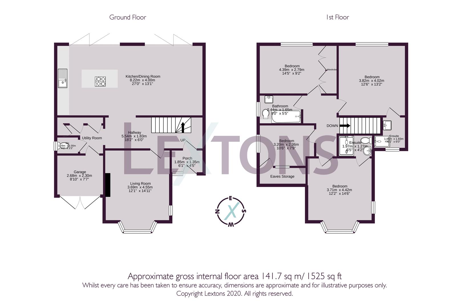 Floorplans For Derek Avenue, Hove