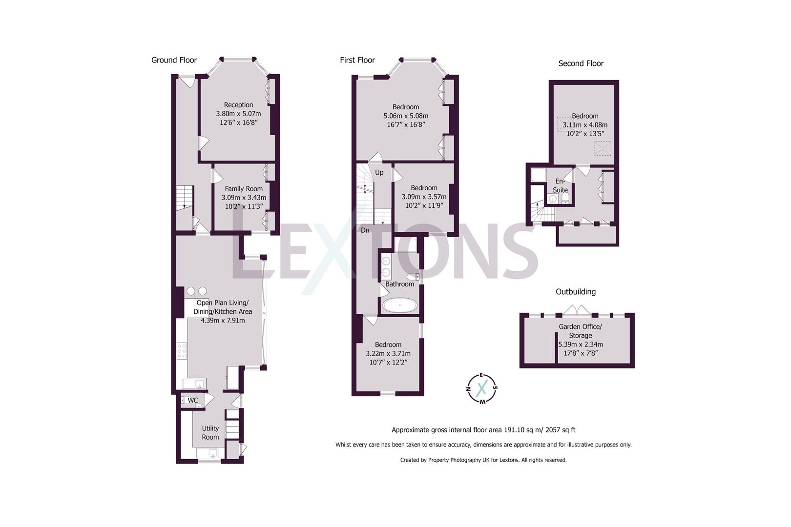 Floorplans For St. Leonards Road, Hove