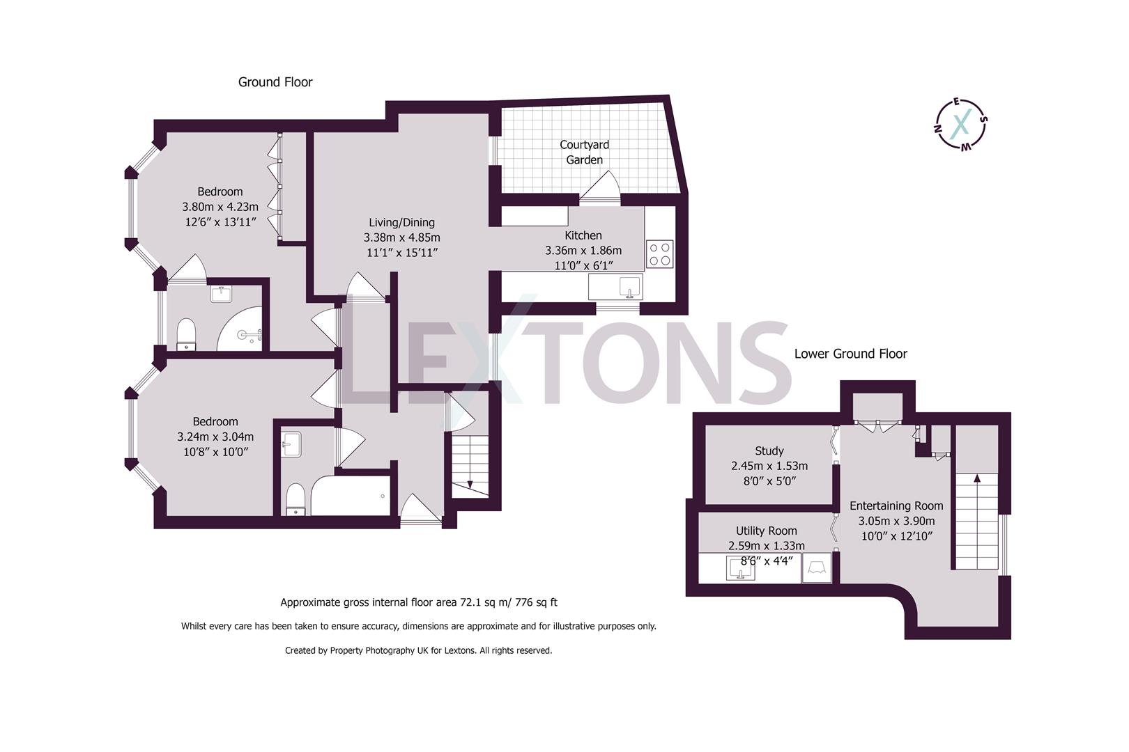 Floorplans For Powis Grove, Brighton