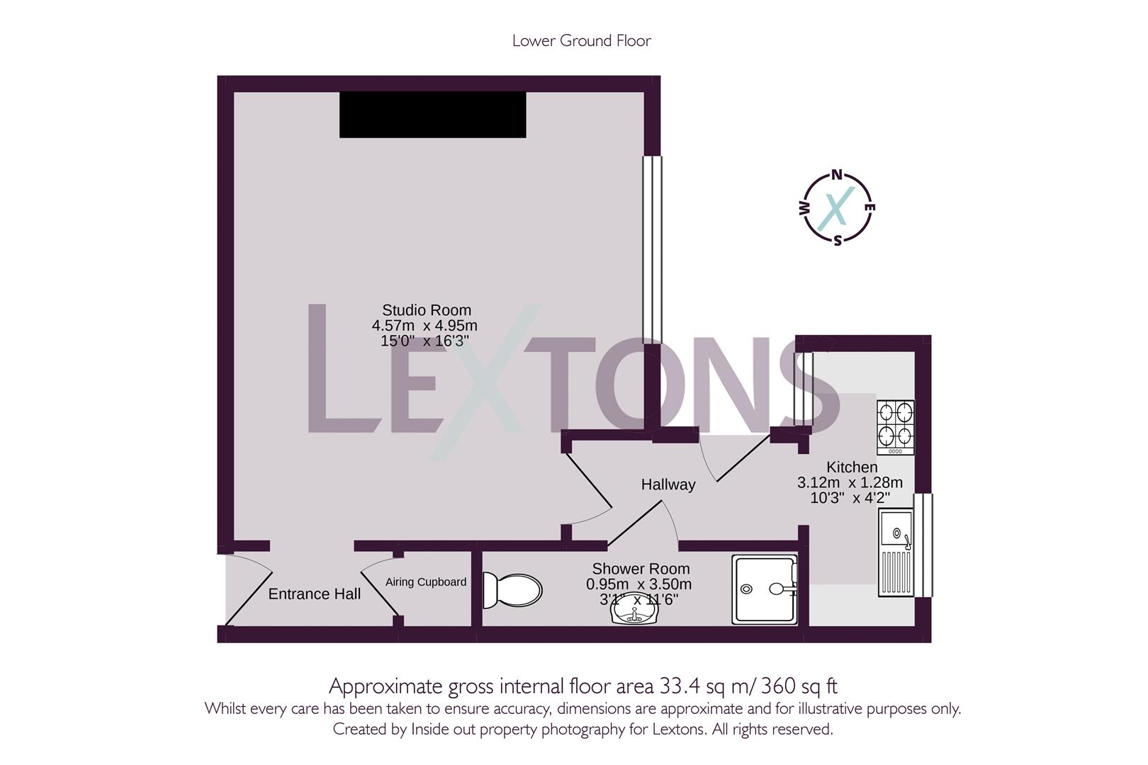 Floorplans For First Avenue, Hove