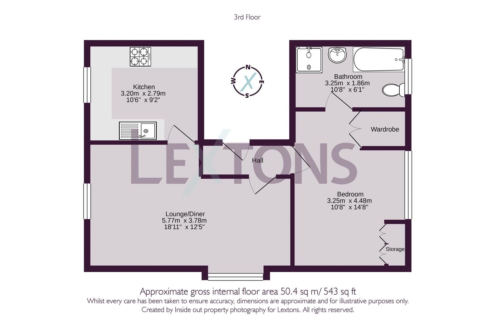 Floorplans For Eaton Gardens, Hove