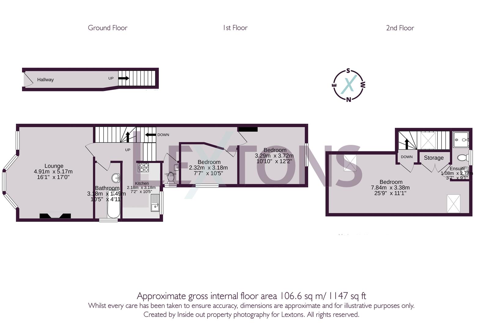 Floorplans For St. Leonards Road, Hove