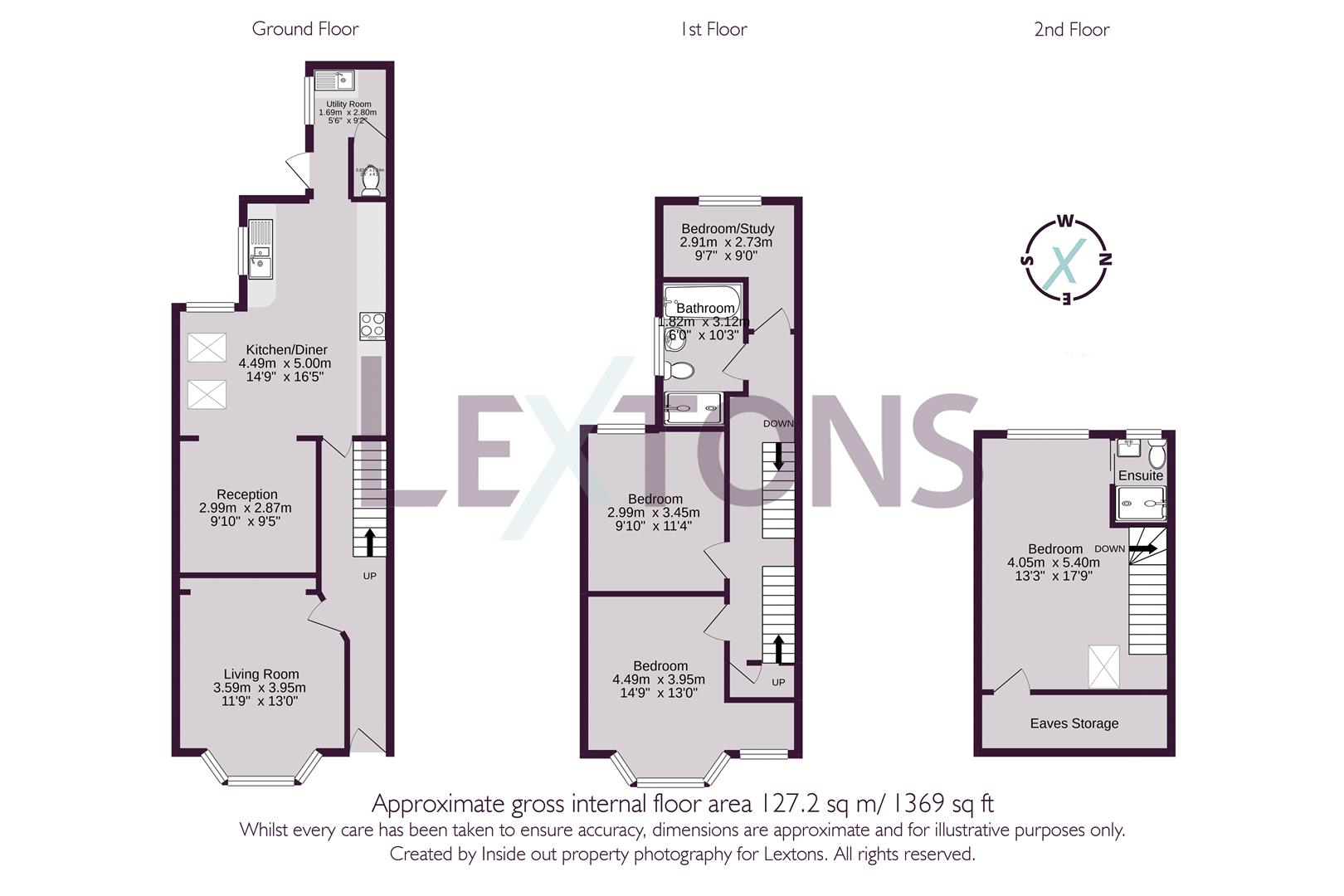 Floorplans For Lennox Road, Hove