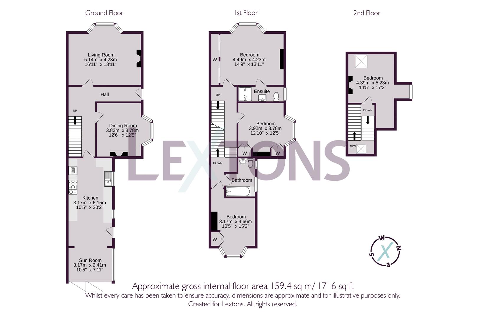 Floorplans For Fonthill Road, Hove