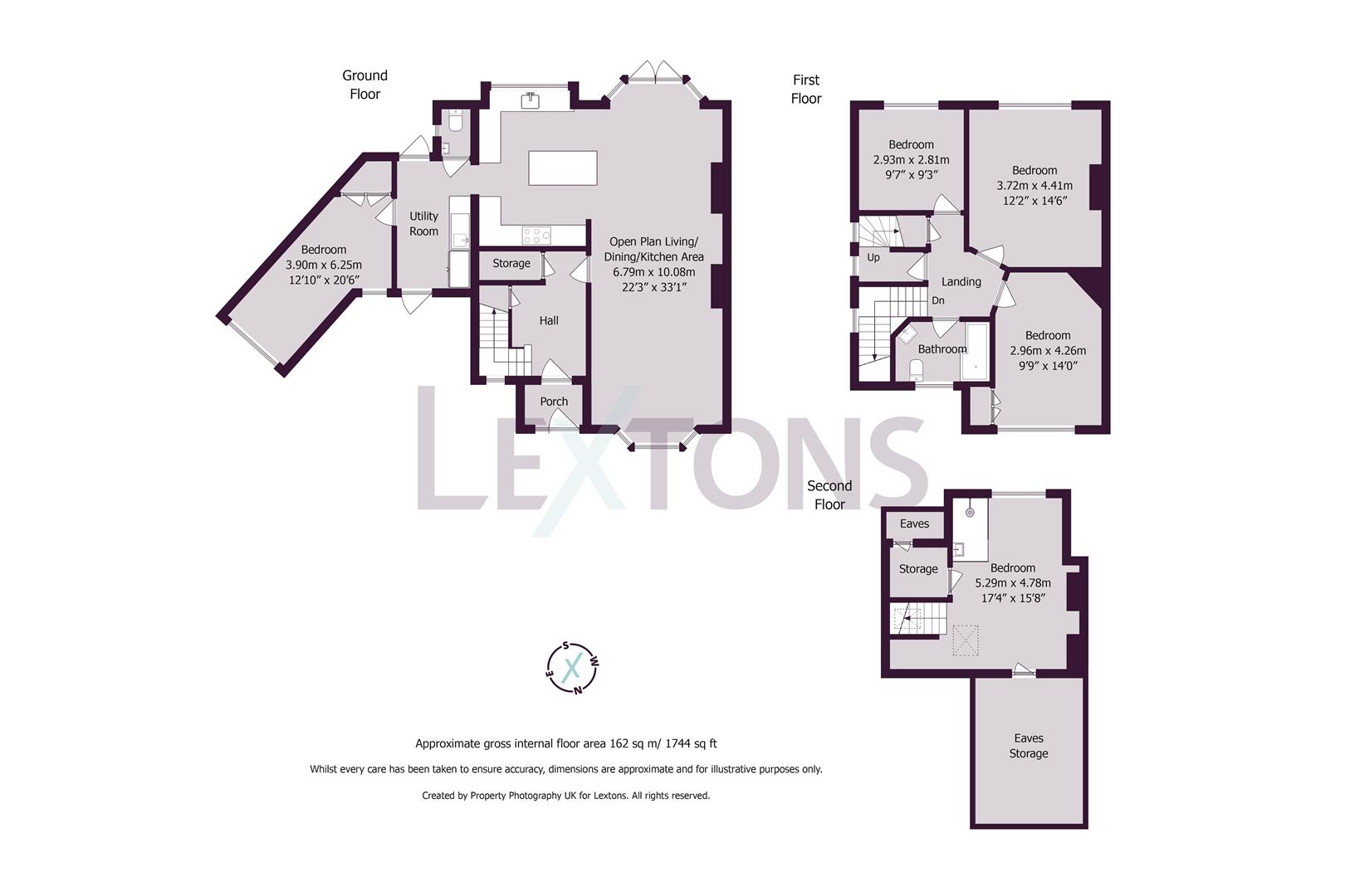 Floorplans For Amesbury Crescent, Hove