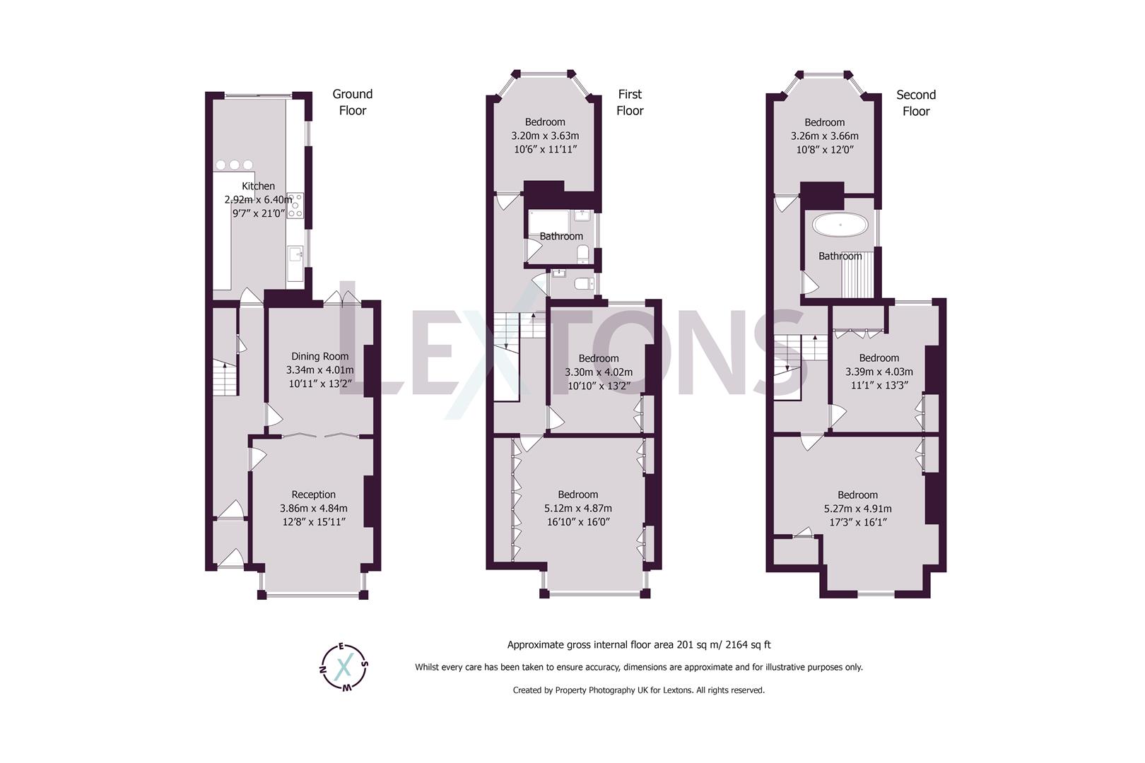 Floorplans For Cissbury Road, Hove