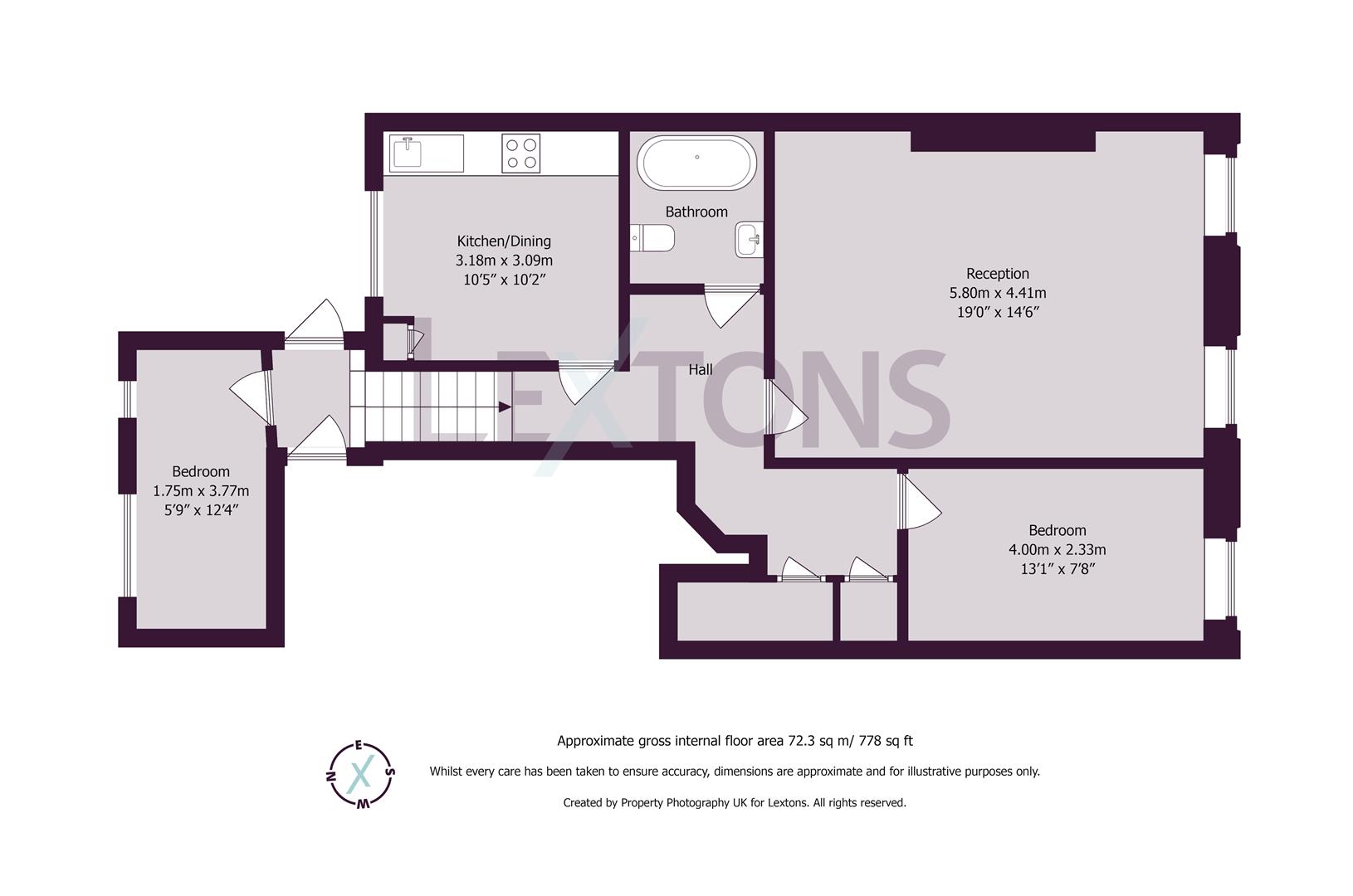 Floorplans For Brunswick Square, Hove