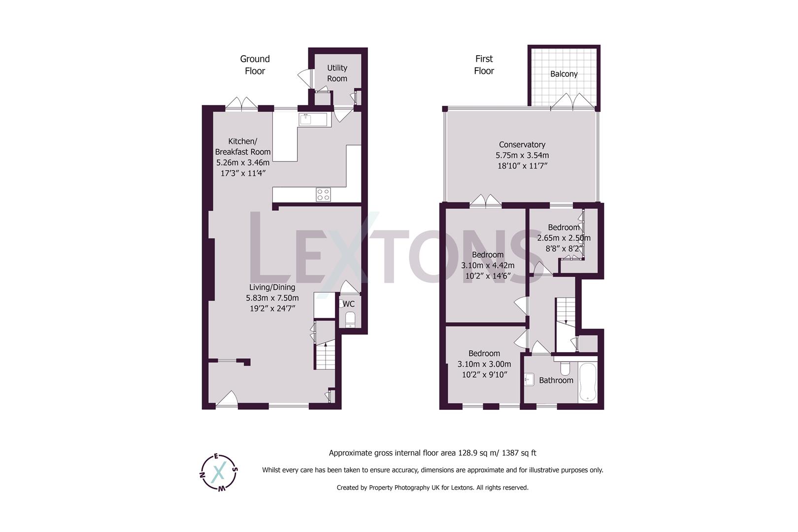 Floorplans For Holland Mews, Hove