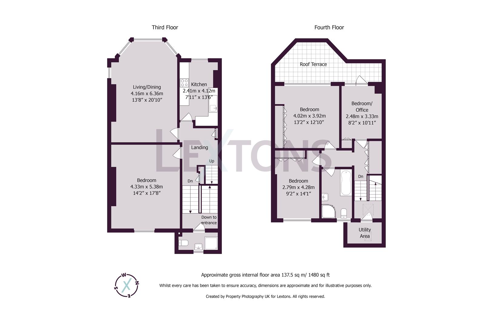 Floorplans For St. Aubyns, Hove