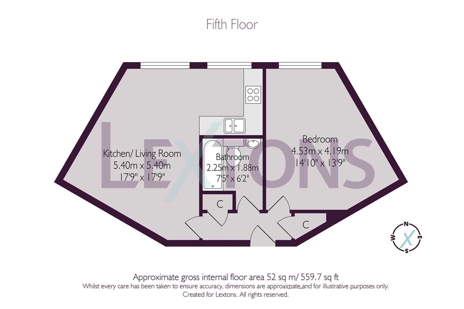 Floorplans For Furze Hill, Hove