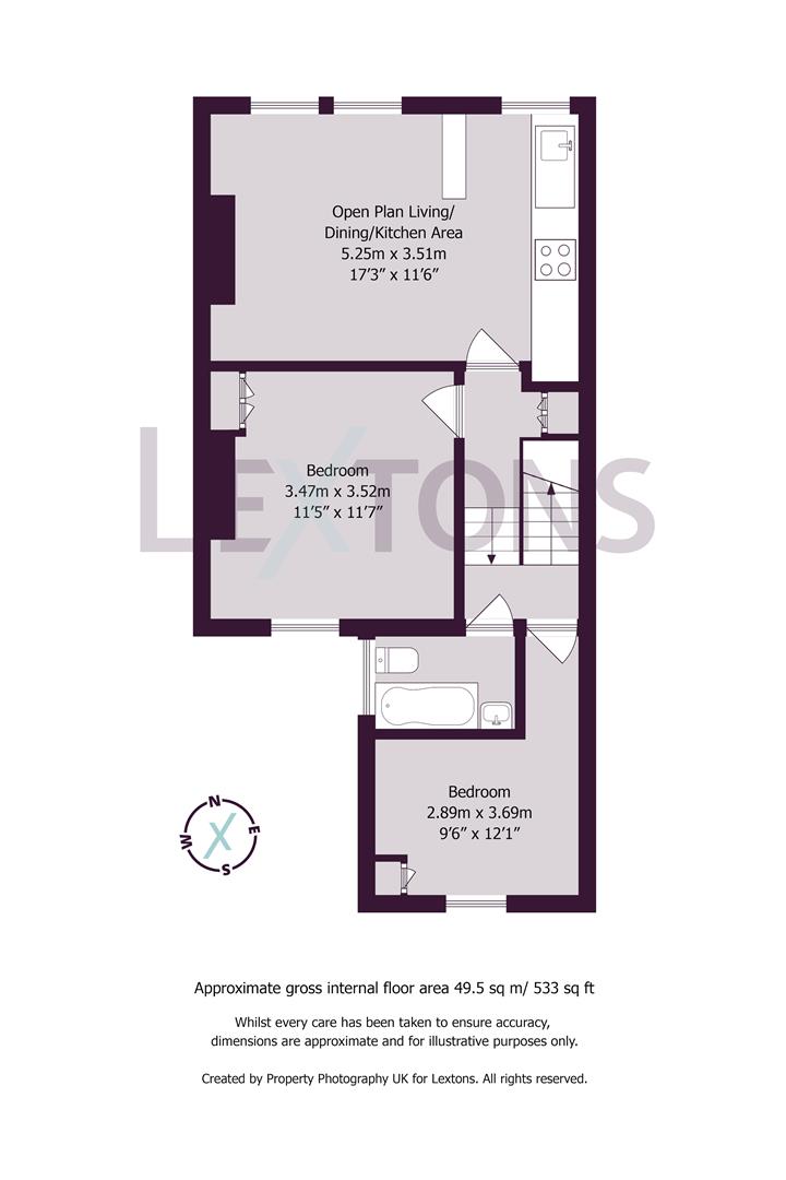 Floorplans For Goldstone Road, Hove