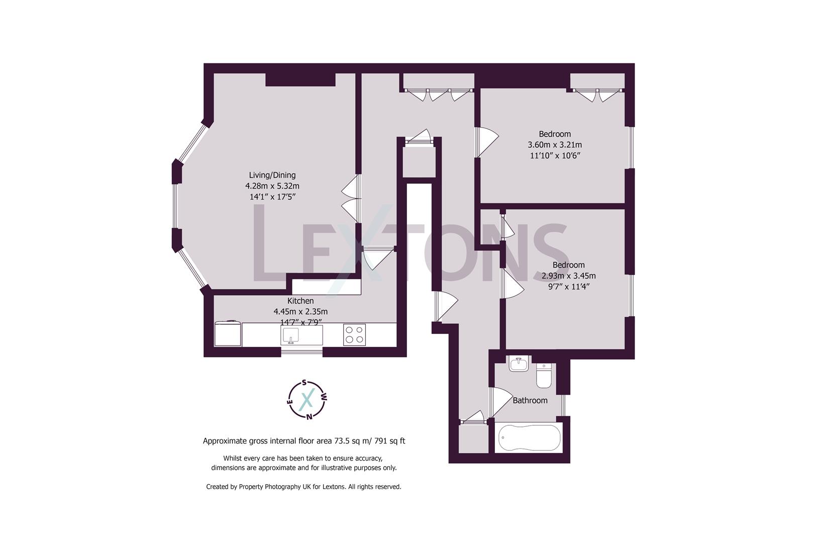 Floorplans For Medina Villas, Hove