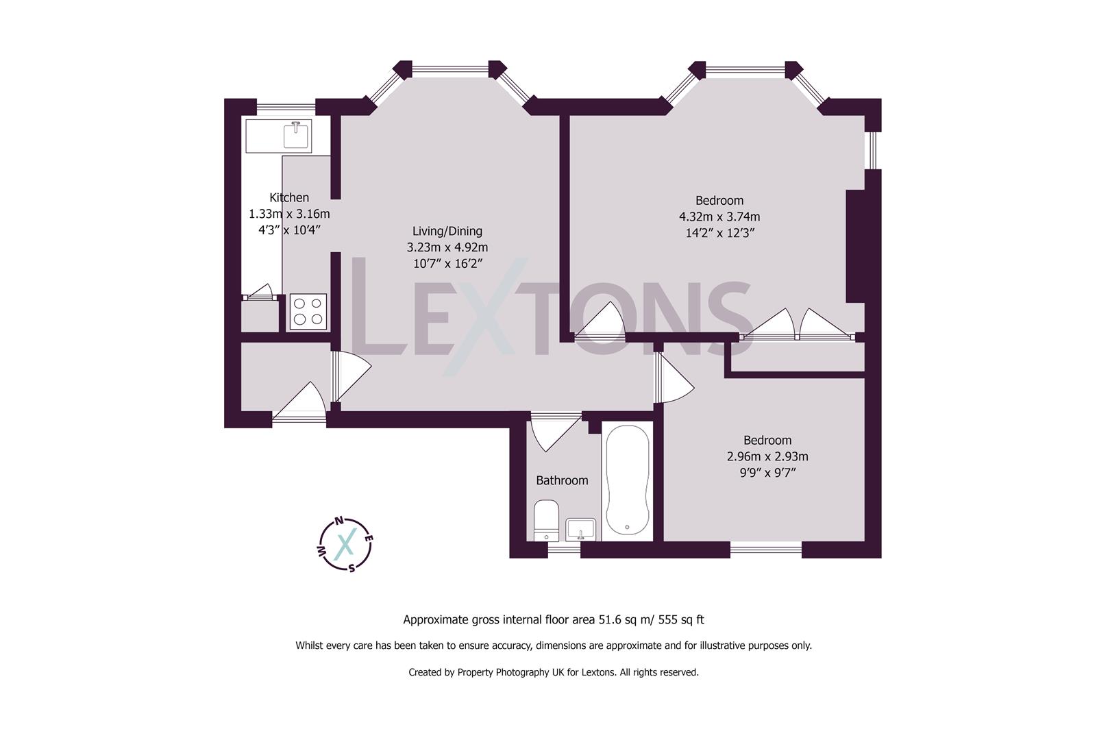 Floorplans For Powis Grove, Brighton