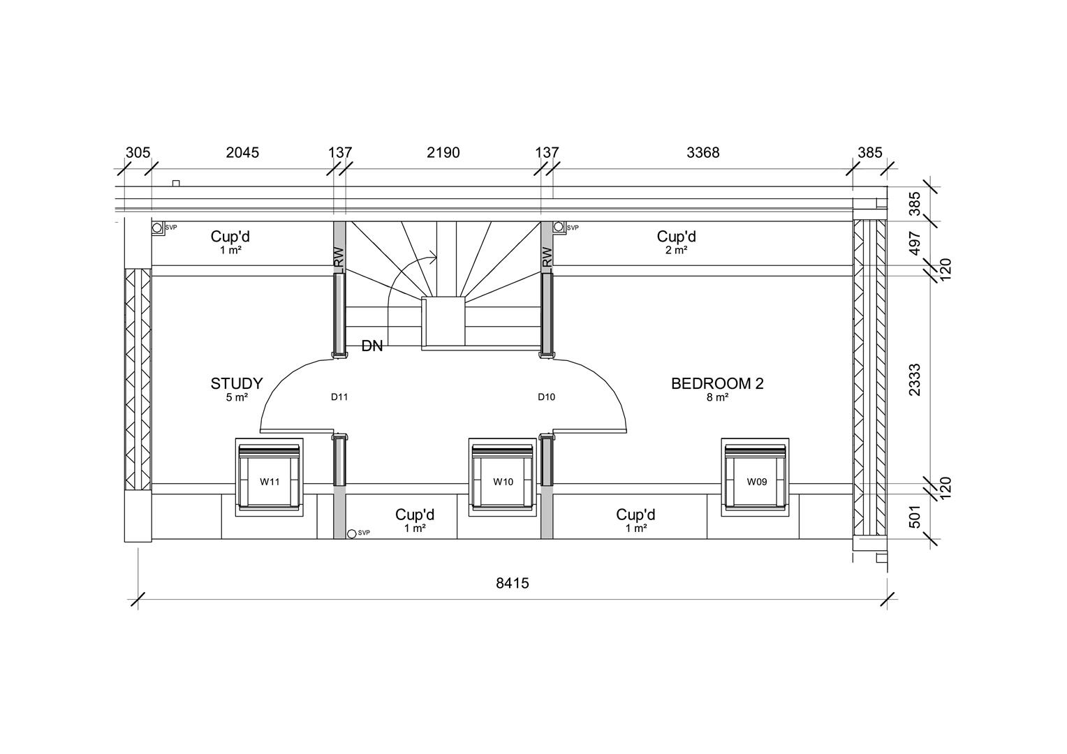 Floorplans For Plot 1, Poets Mews, Shirley Street, Hove