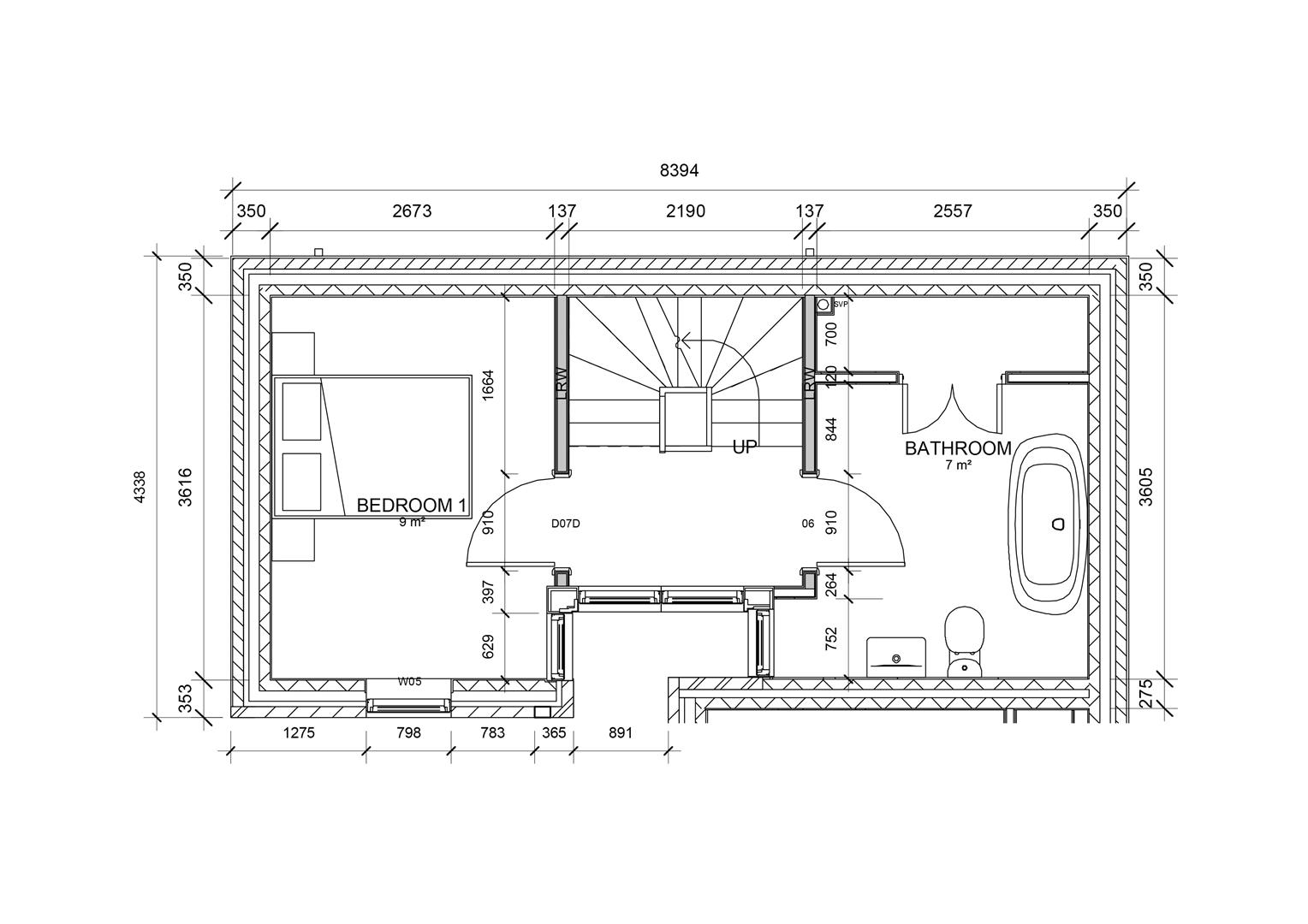 Floorplans For Plot 4, Poets Mews, Shirley Street, Hove