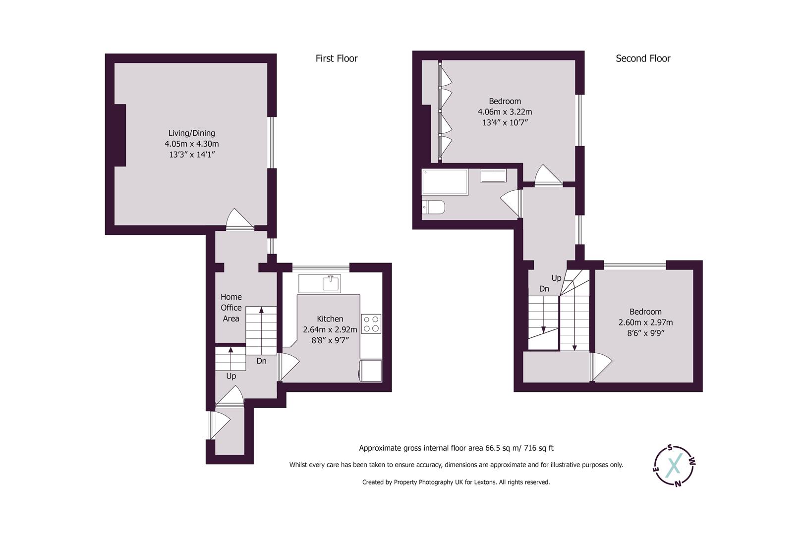 Floorplans For Clarendon Villas, Hove