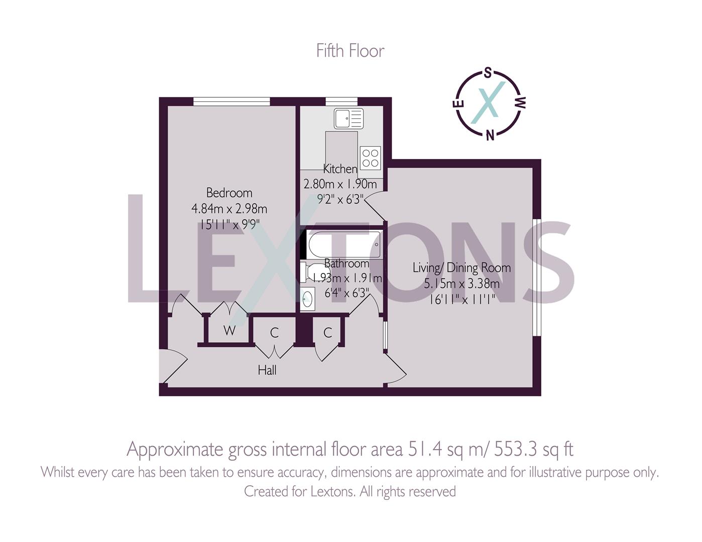 Floorplans For Holland Road, Hove