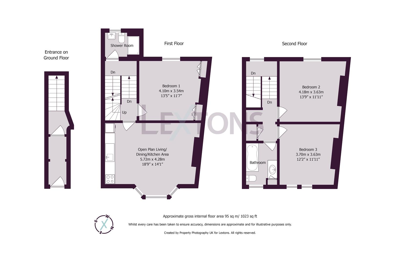 Floorplans For Warleigh Road, Brighton