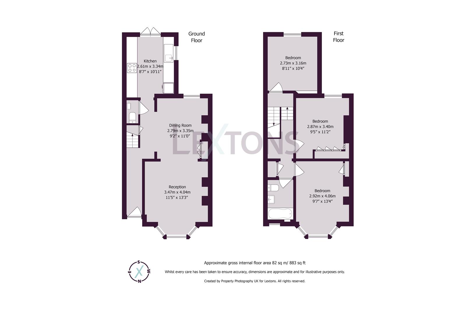 Floorplans For Byron Street, Hove